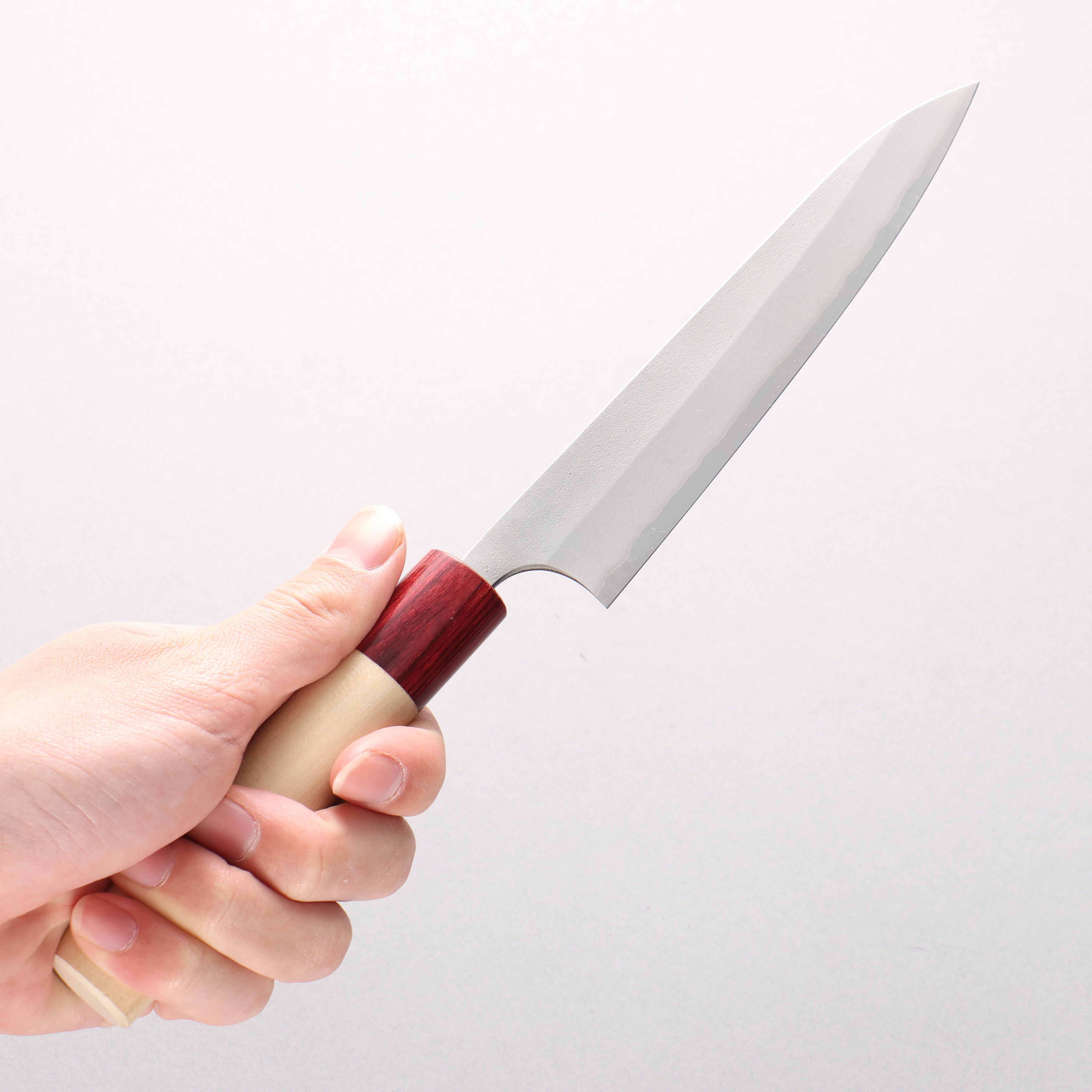 Masakage Yuki White Steel No.2 Nashiji Petty-Utility 150mm Magnolia Handle - Japanny - Best Japanese Knife