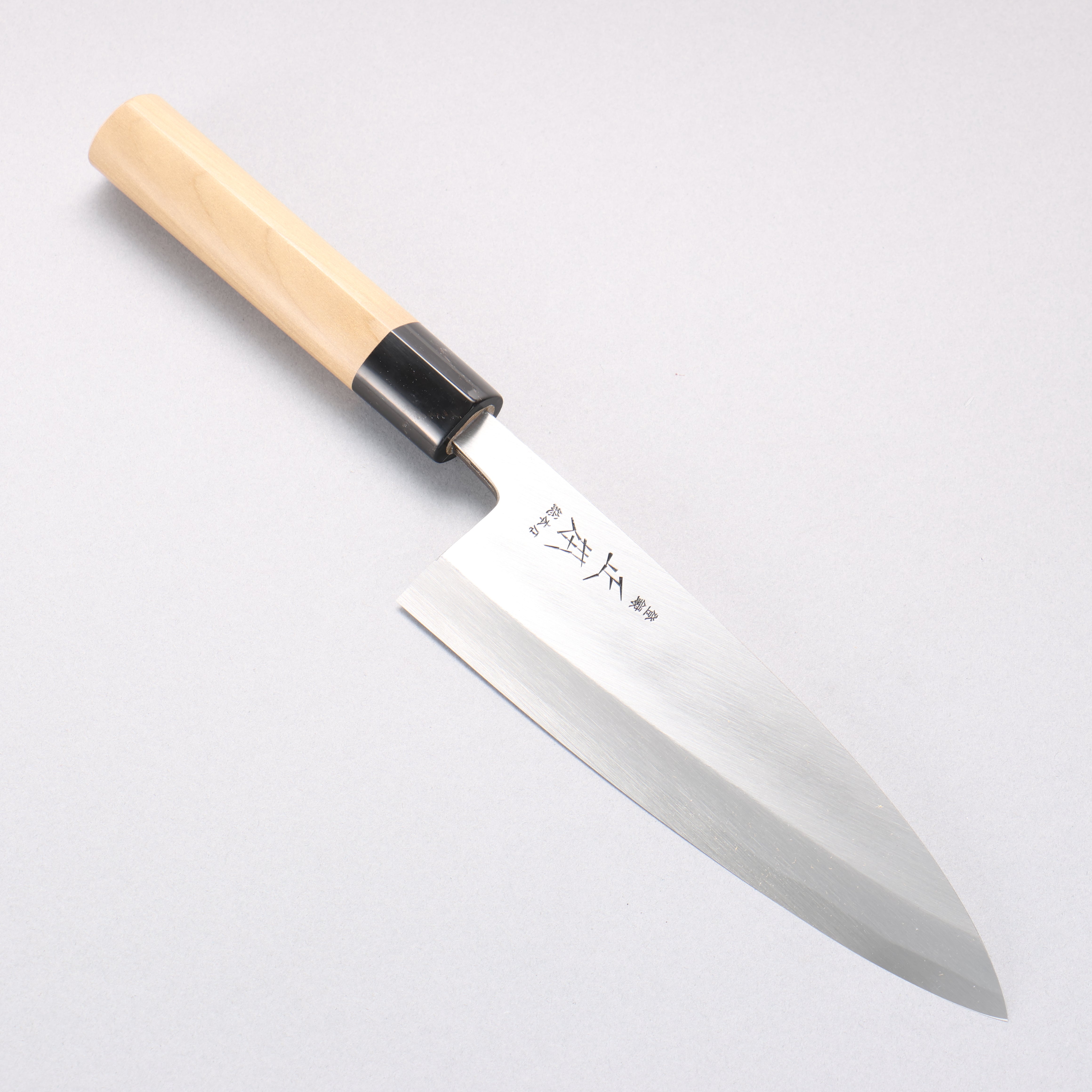 Masamoto Hongasumi White Steel No.2 Deba Magnolia Handle - Japanny - Best Japanese Knife