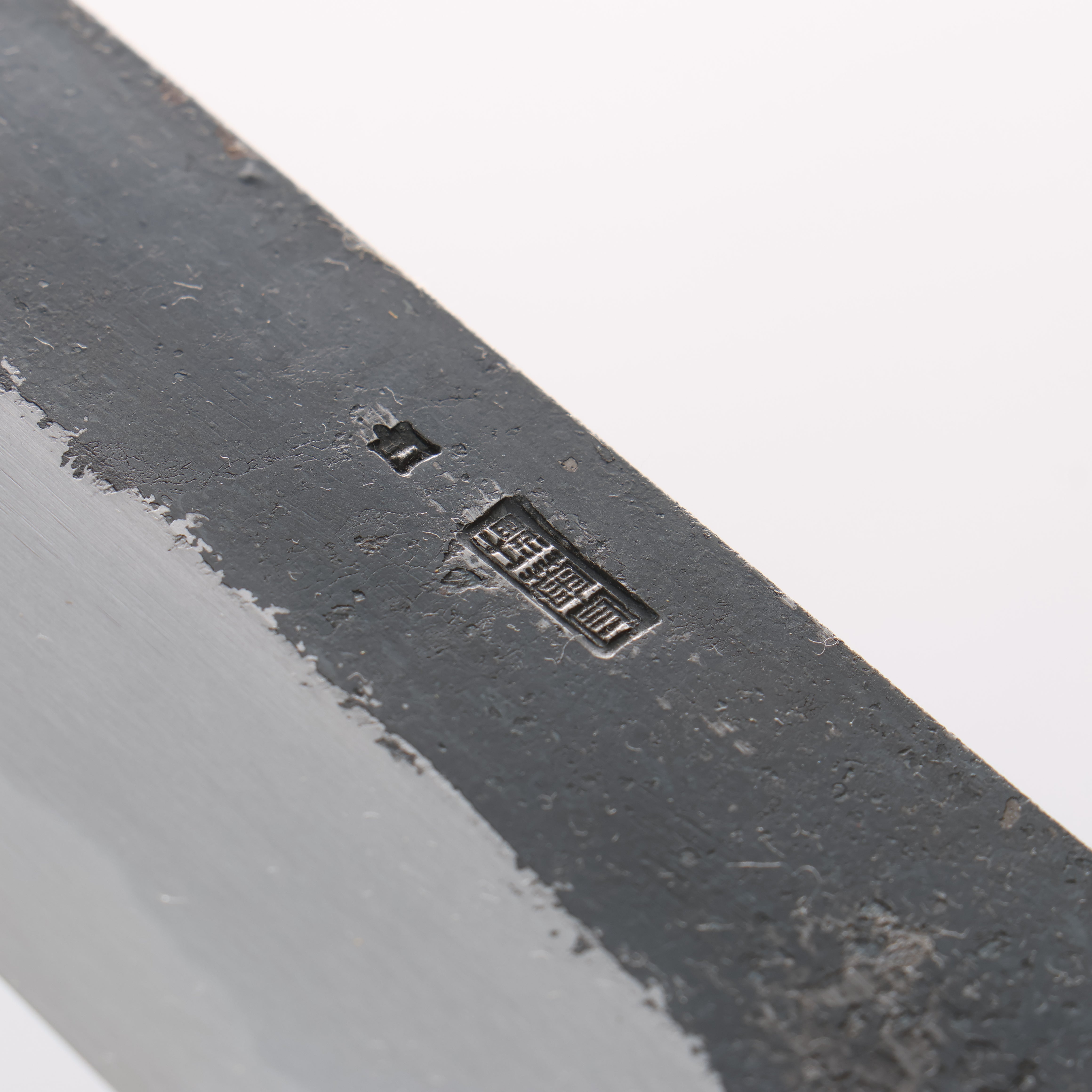 Kikuzuki White Steel No.2 Black Finished Kiritsuke Gyuto 240mm Magnolia Handle - Japanny - Best Japanese Knife