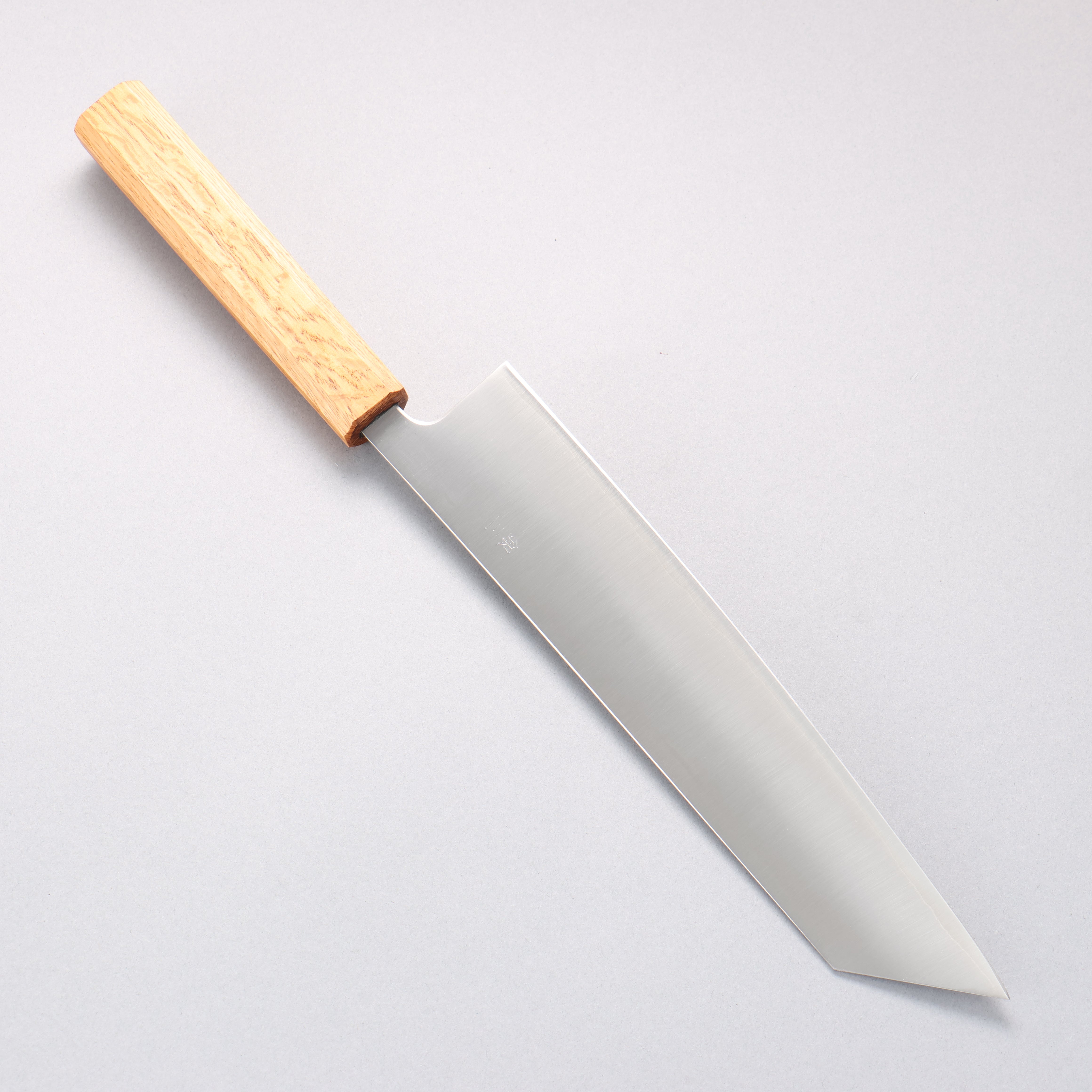 Seisuke Silver Steel No.3 Migaki Polish Finish Kiritsuke Gyuto 240mm White Oak Handle - Japanny - Best Japanese Knife