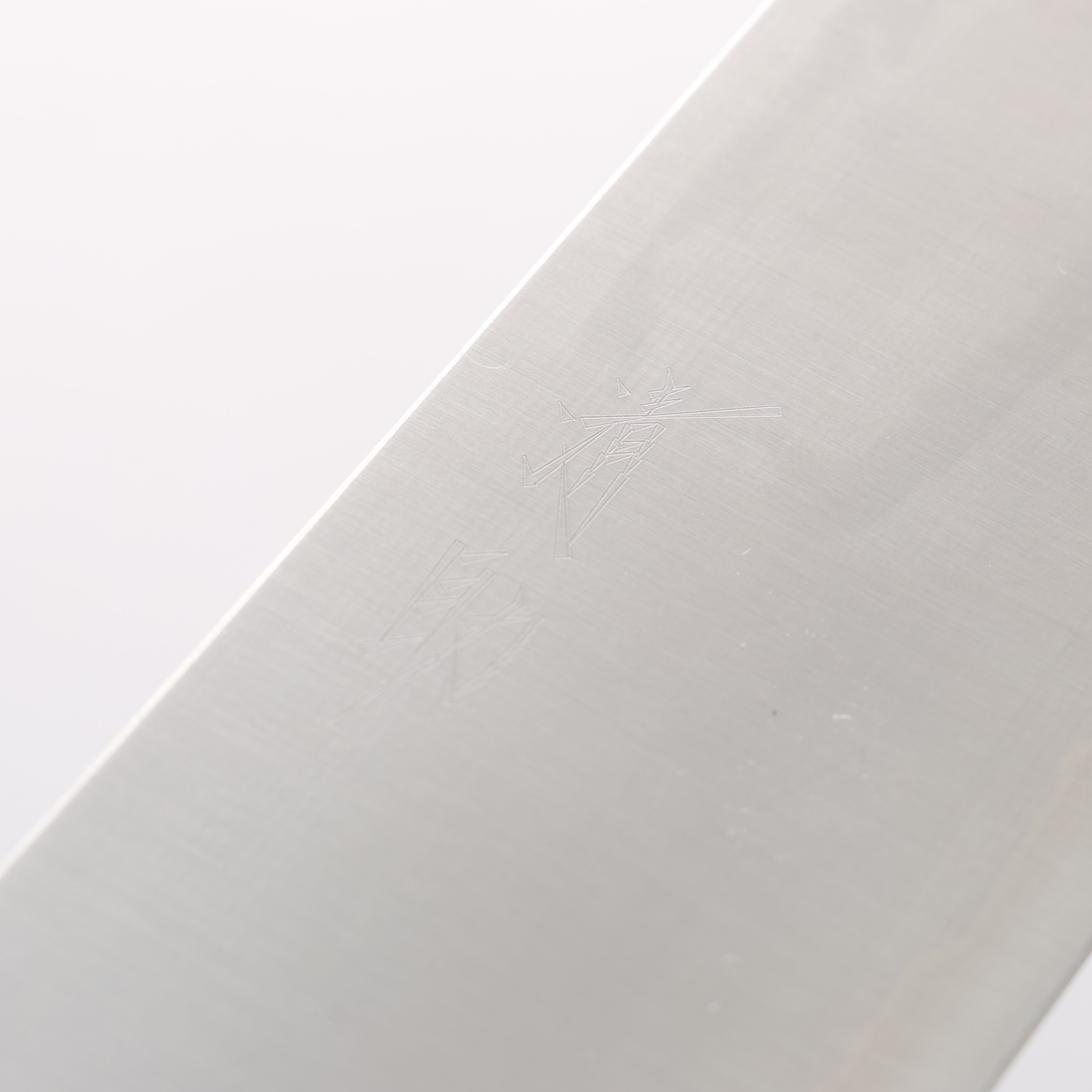 Seisuke Silver Steel No.3 Migaki Polish Finish Kiritsuke Gyuto 240mm White Oak Handle - Japanny - Best Japanese Knife