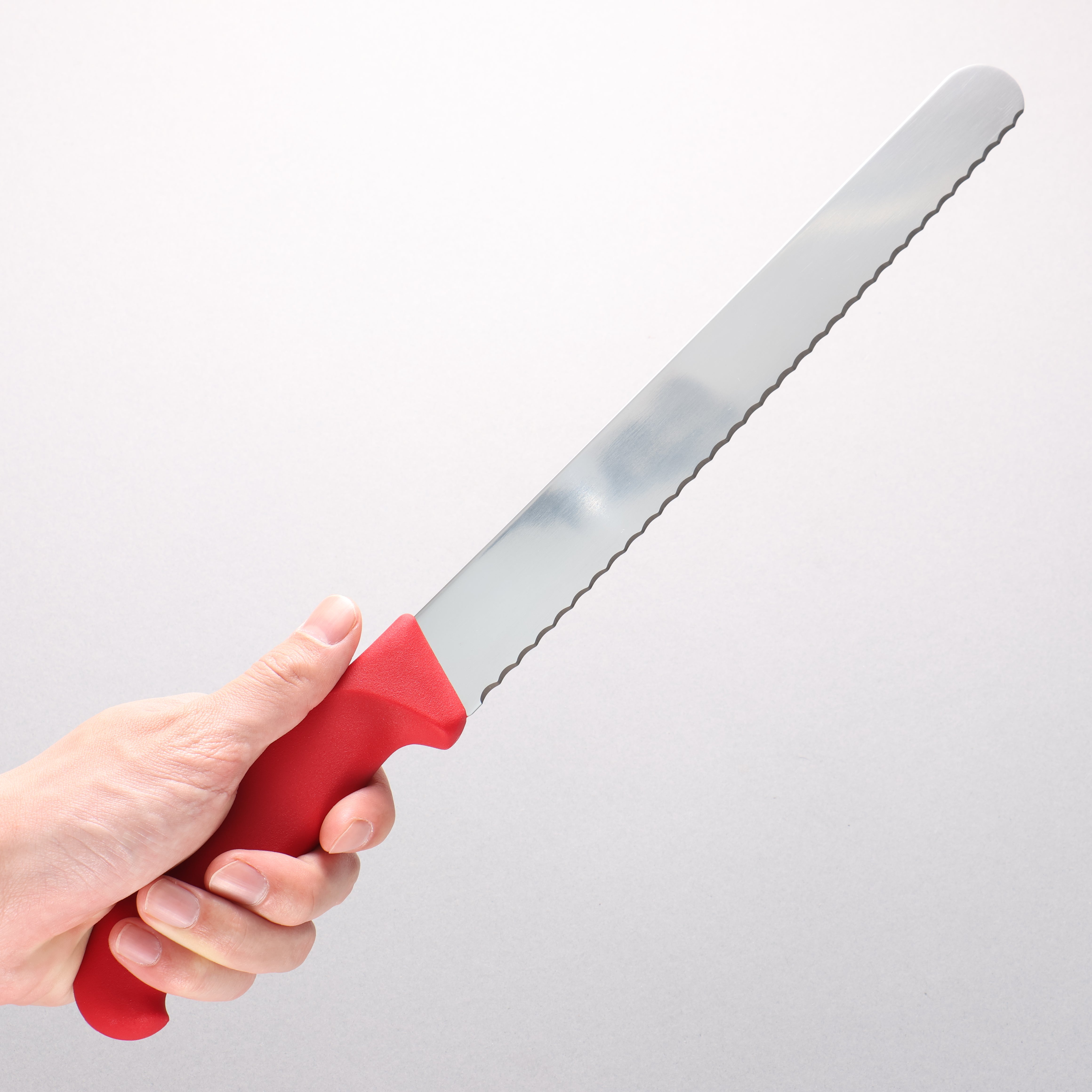 VICTORINOX Stainless Steel Wave Bread Knife 250mm Plastic Handle (Super Deal) - Japanny - Best Japanese Knife