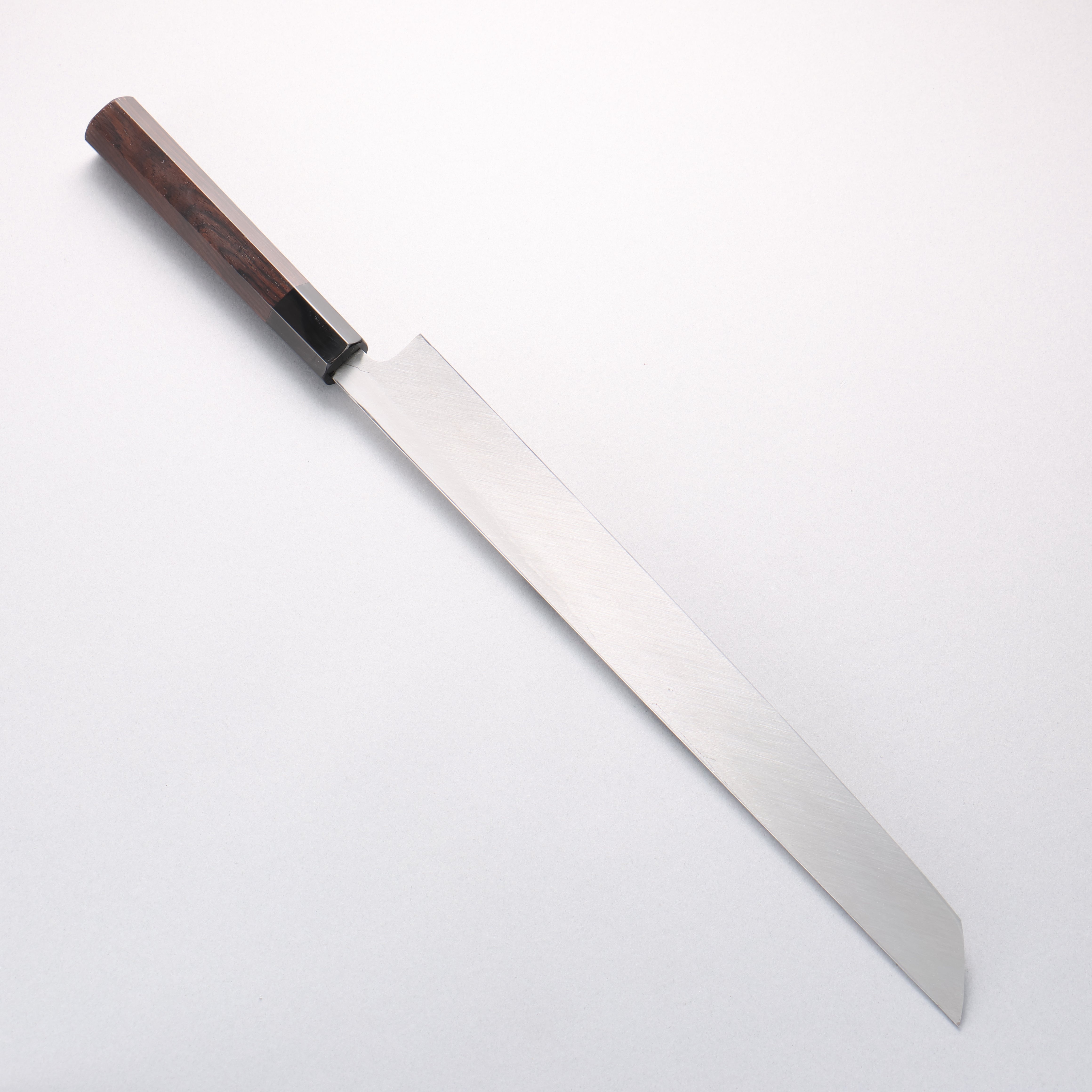 Tessen by Tanaka Tamahagane Sakimaru Yanagiba 315mm Ebony Wood Handle with Sheath - Japanny - Best Japanese Knife