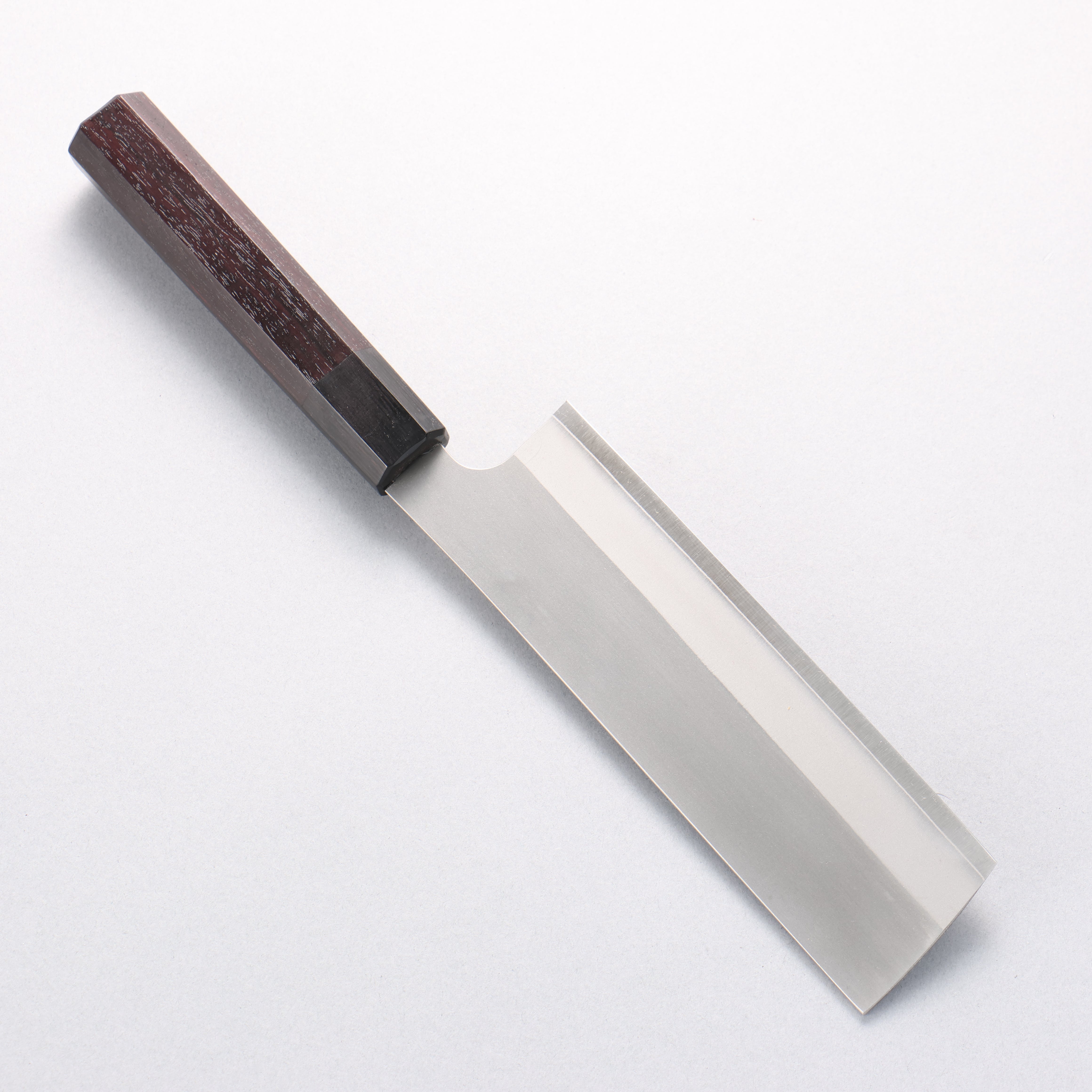 Daruma Silver Steel No.3 Nakiri 165mm Rosewood (Ferrule: Black Pakka Wood) Handle - Japanny - Best Japanese Knife