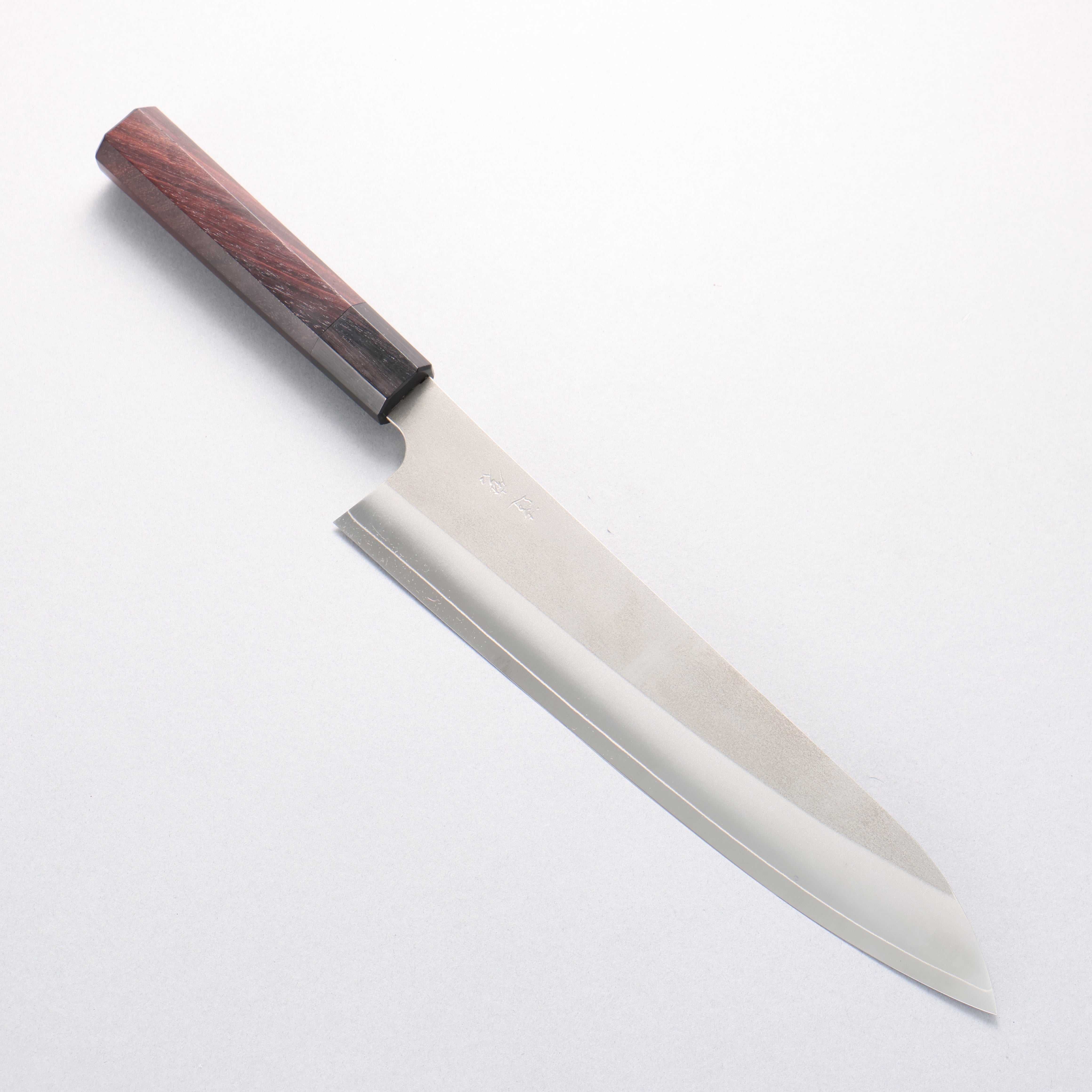 Daruma Silver Steel No.3 Gyuto 240mm Rosewood (Ferrule: Black Pakka Wood) Handle - Japanny - Best Japanese Knife