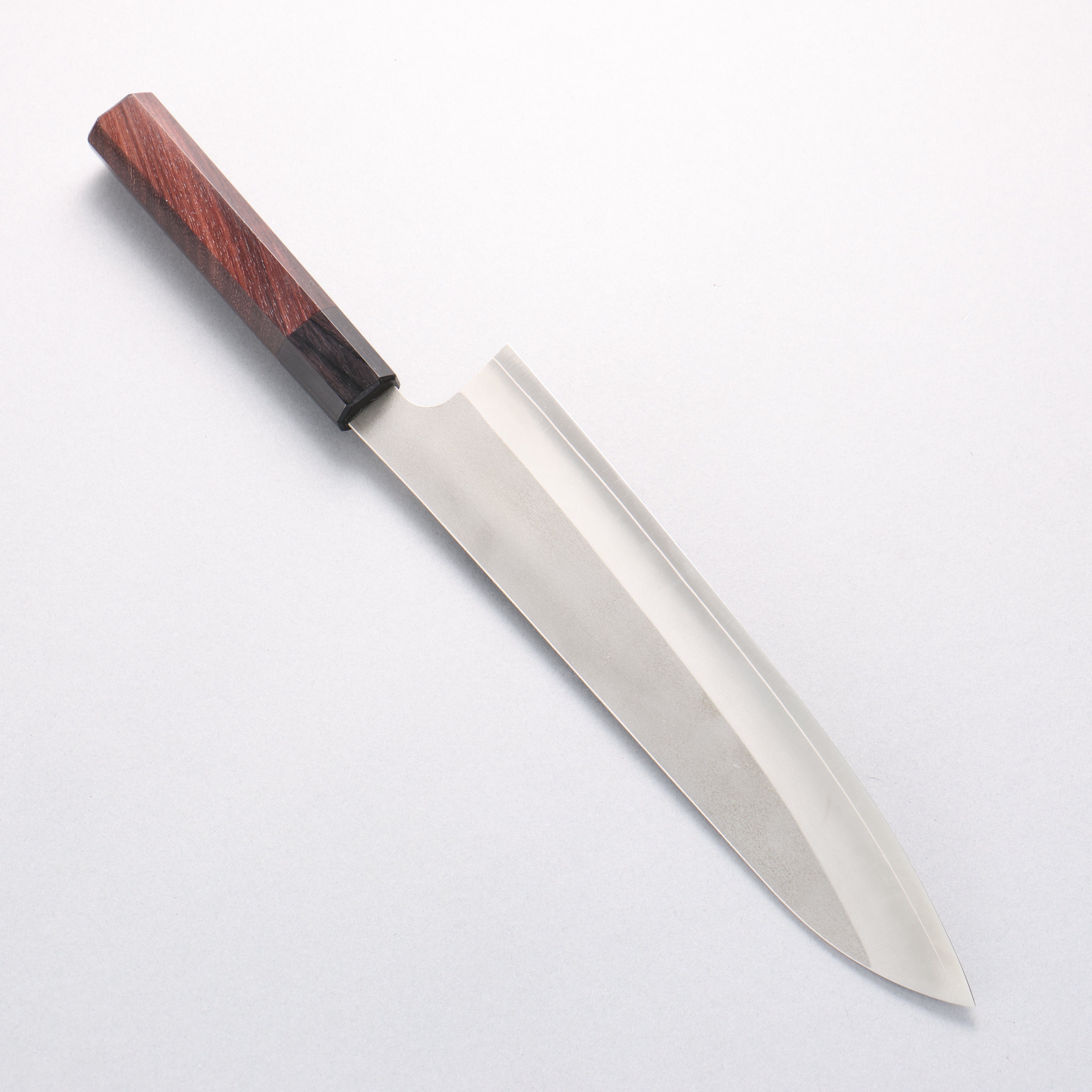 Daruma Silver Steel No.3 Gyuto 240mm Rosewood (Ferrule: Black Pakka Wood) Handle - Japanny - Best Japanese Knife