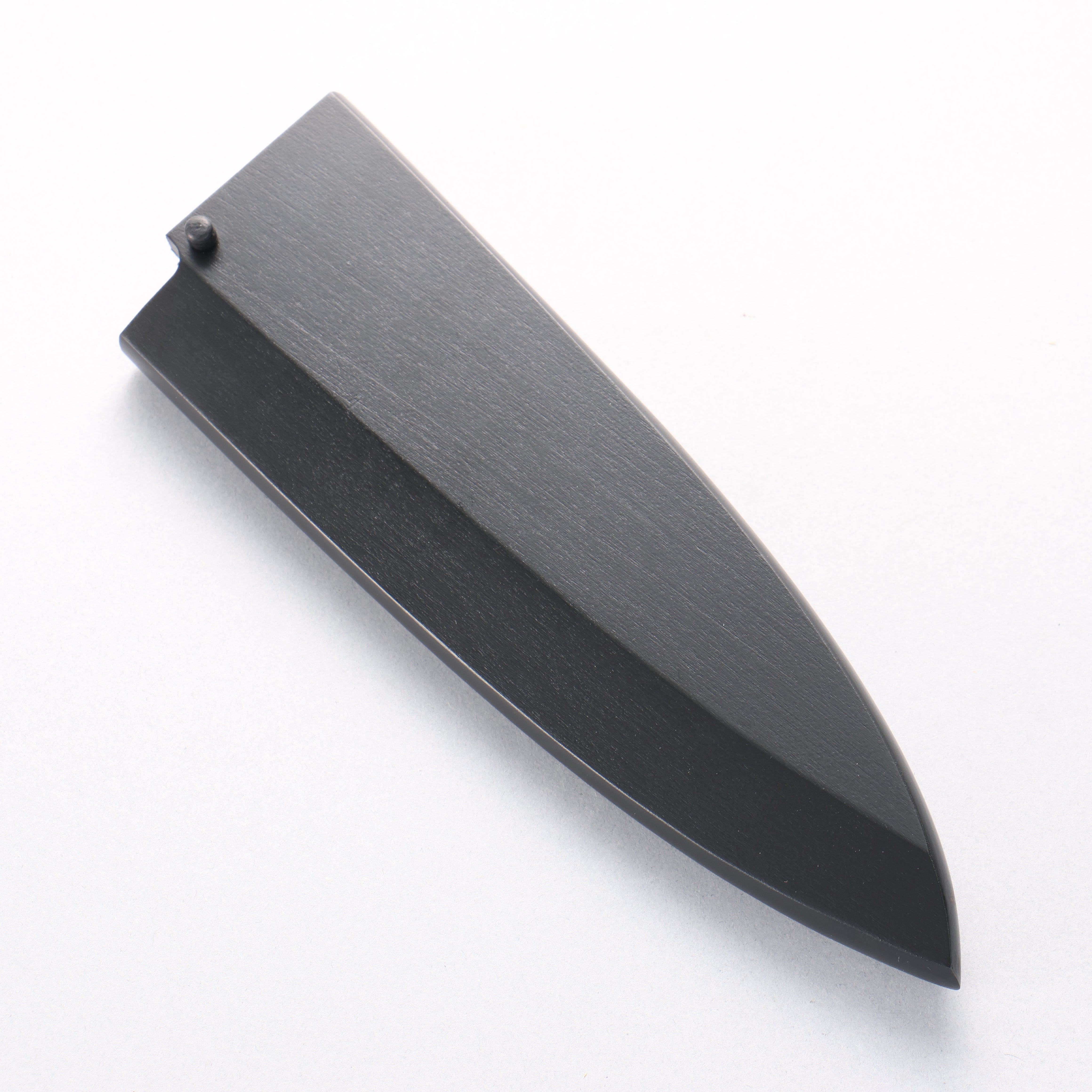 Black Magnolia Sheath for 180mm Deba with Plywood pin Kaneko - Japanny - Best Japanese Knife