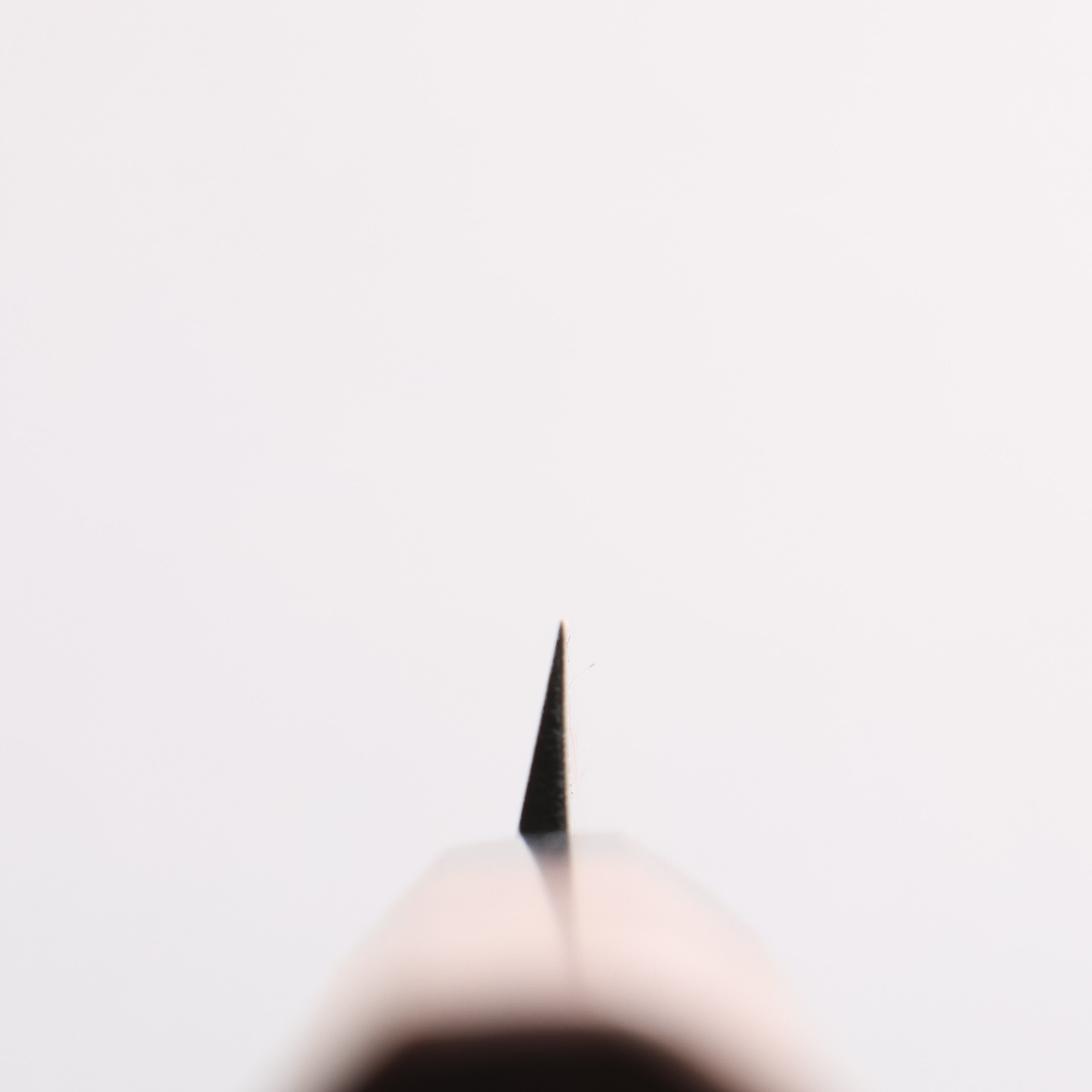 Seisuke Blue Steel No.2 Black Finished Ajikiri 75mm Walnut Handle - Japanny - Best Japanese Knife