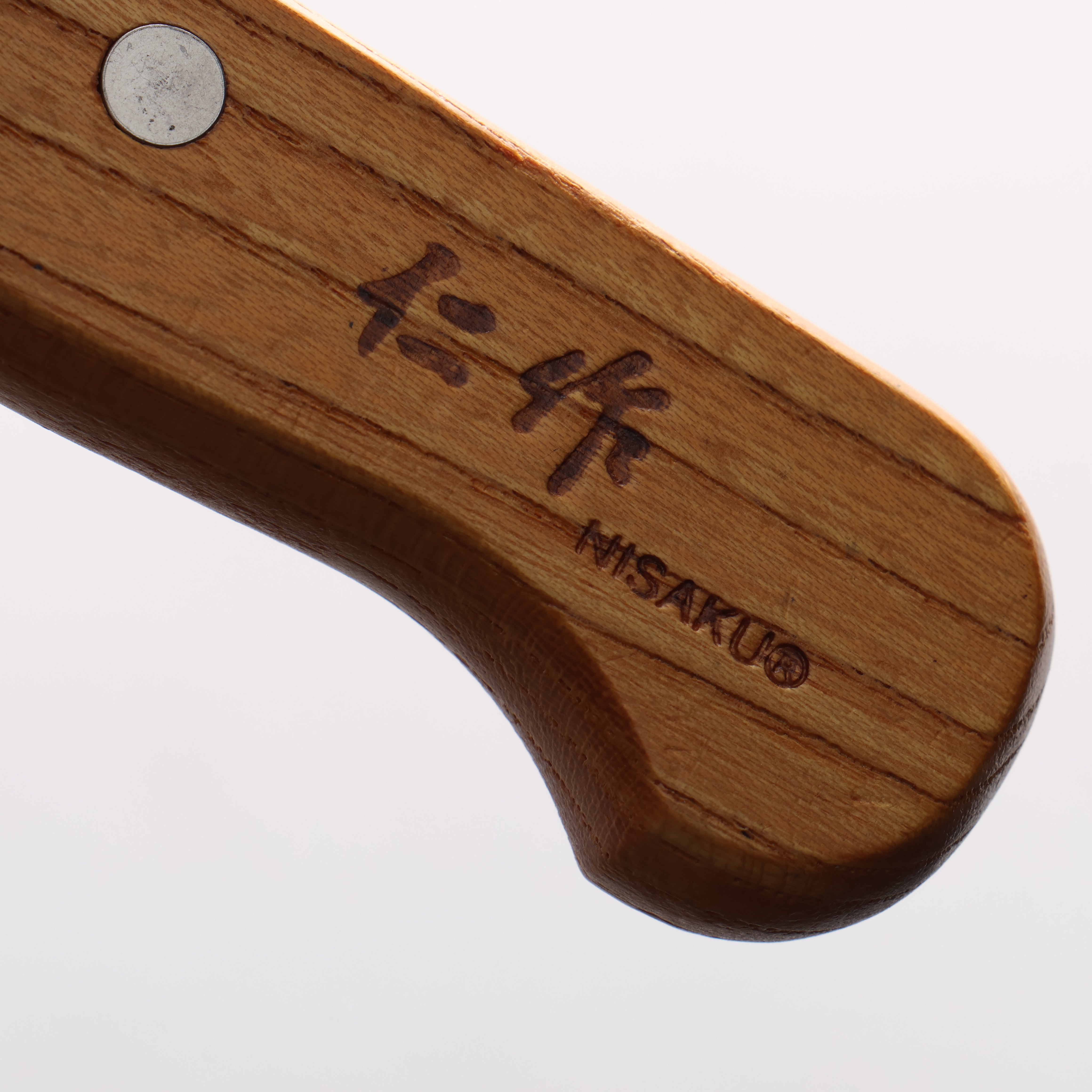 Nisaku Stainless Steel Serrated Bread Knife 360mm Natural wood Handle - Japanny - Best Japanese Knife