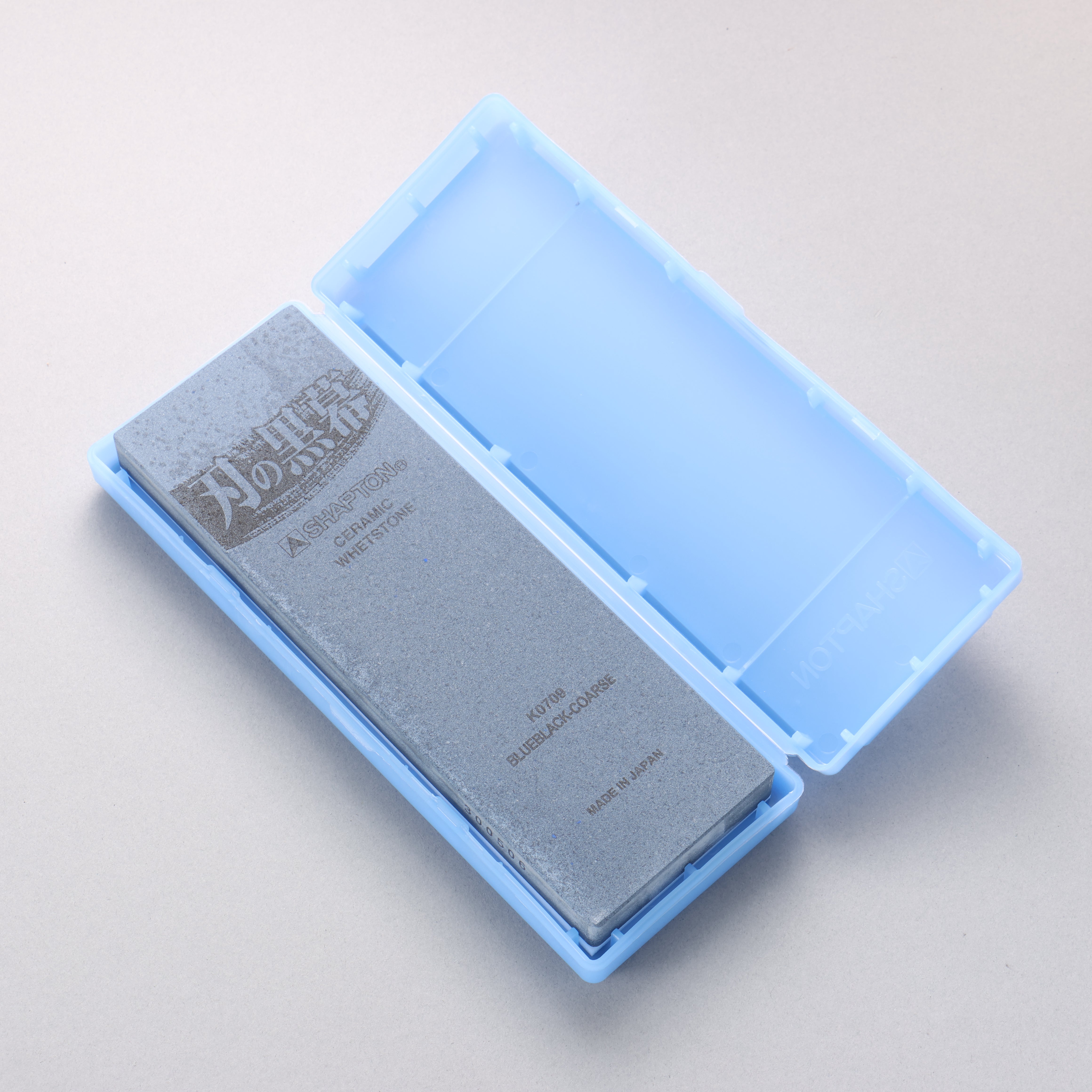 Shapton Kuromaku series Coarsor Sharpening Stone blue-black-#320 - Japanny - Best Japanese Knife