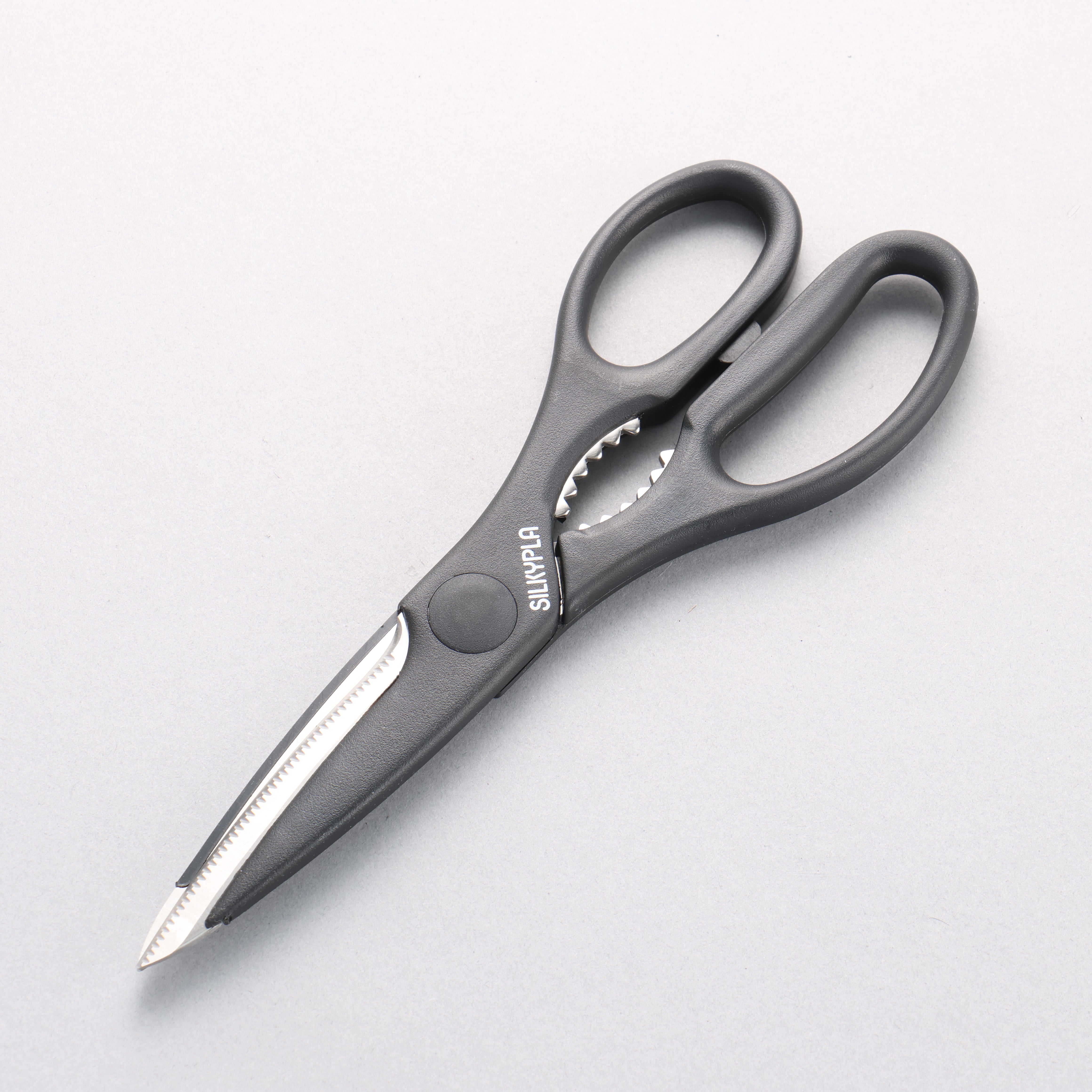 Silky Kitchen Scissors Black - Japanny - Best Japanese Knife