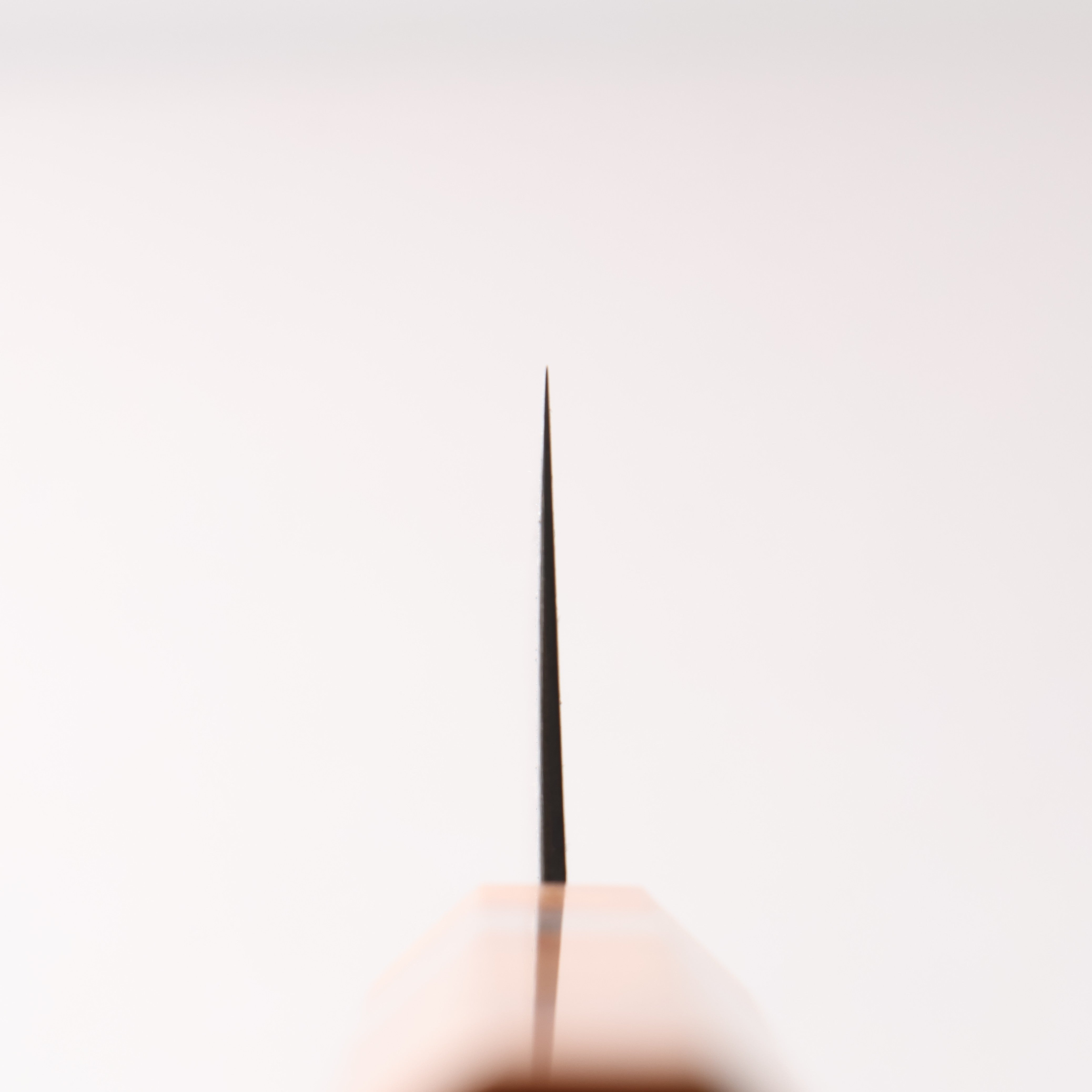 Kanjyo SG2 Black Damascus Santoku 180mm Brown Stabilized Wood (Silver Rings) Handle