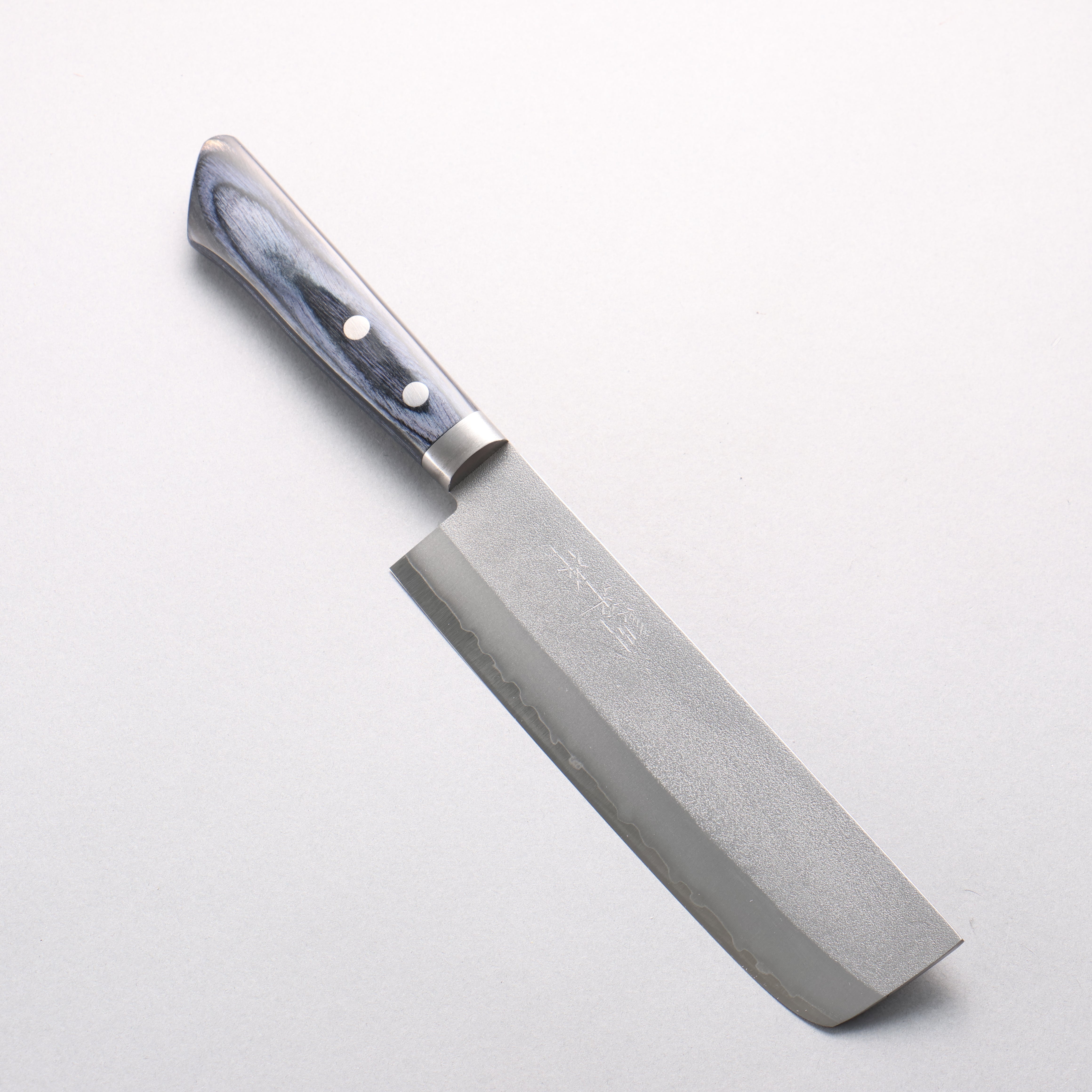 Kunihira VG1 Nashiji Usuba 165mm Navy blue Pakka wood Handle - Japanny - Best Japanese Knife