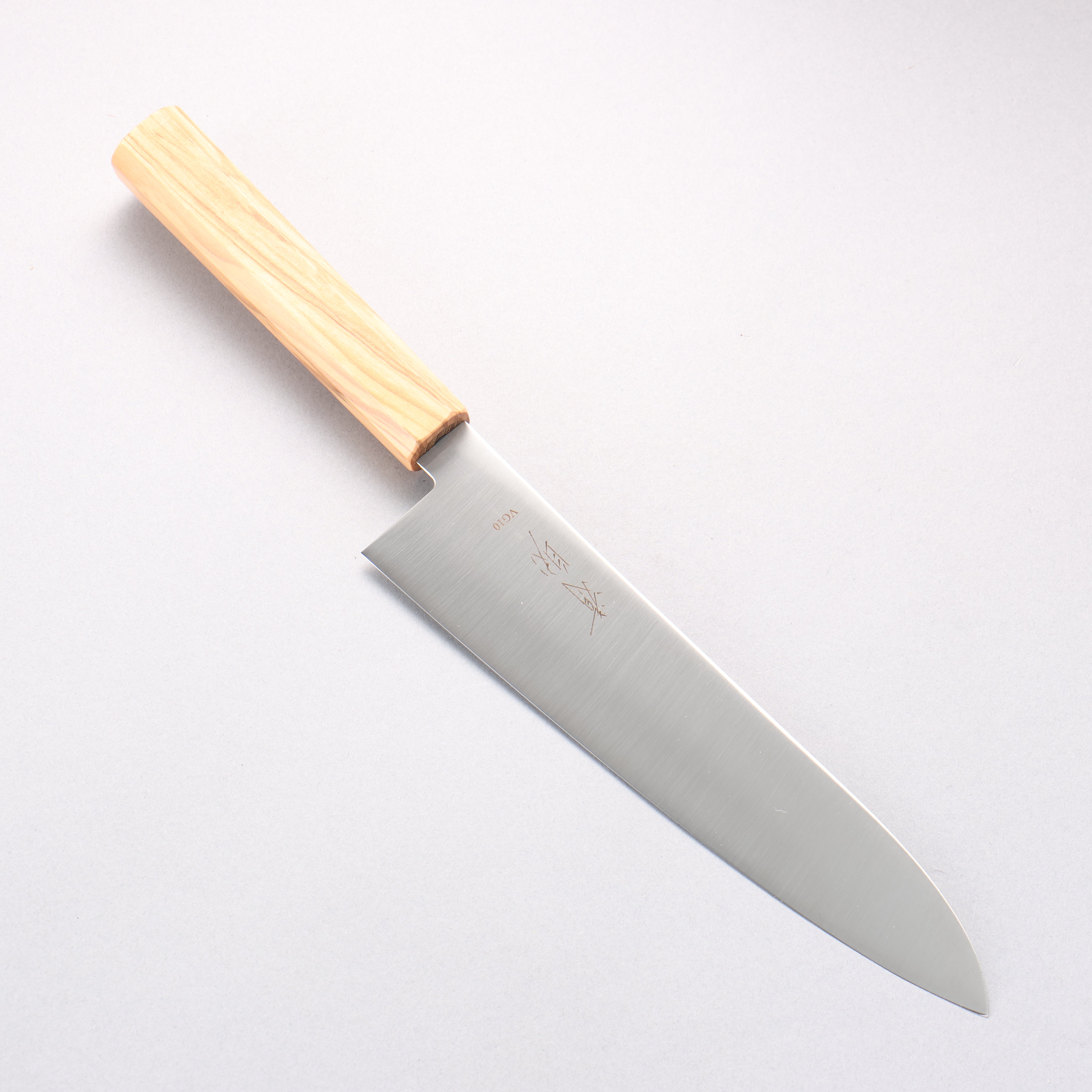 Seisuke Coreless VG10 Gyuto 210mm Olive tree Handle - Japanny - Best Japanese Knife