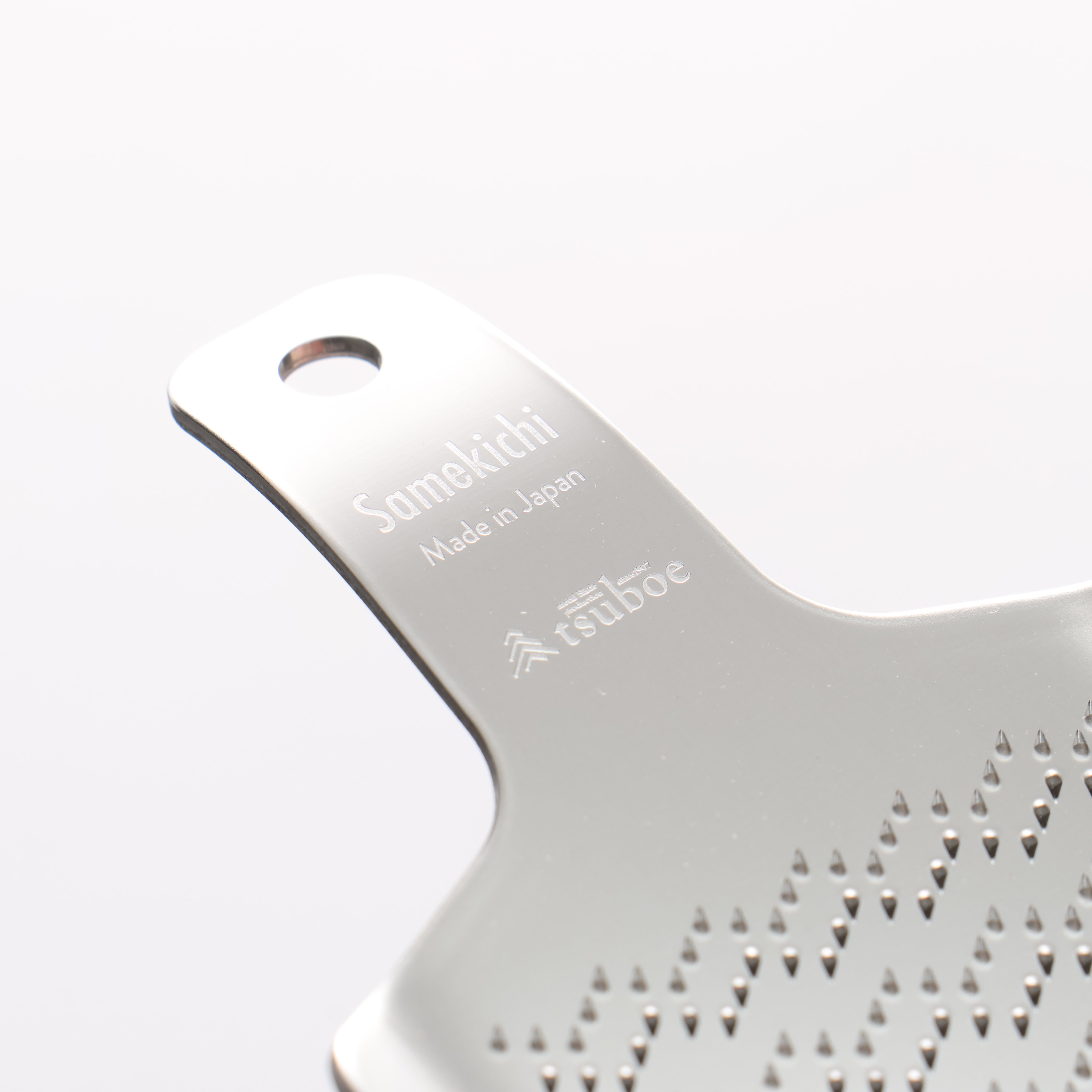 Mini Samekichi Wasabi Grater Stainless Steel 60mm x 100mm S - Japanny - Best Japanese Knife