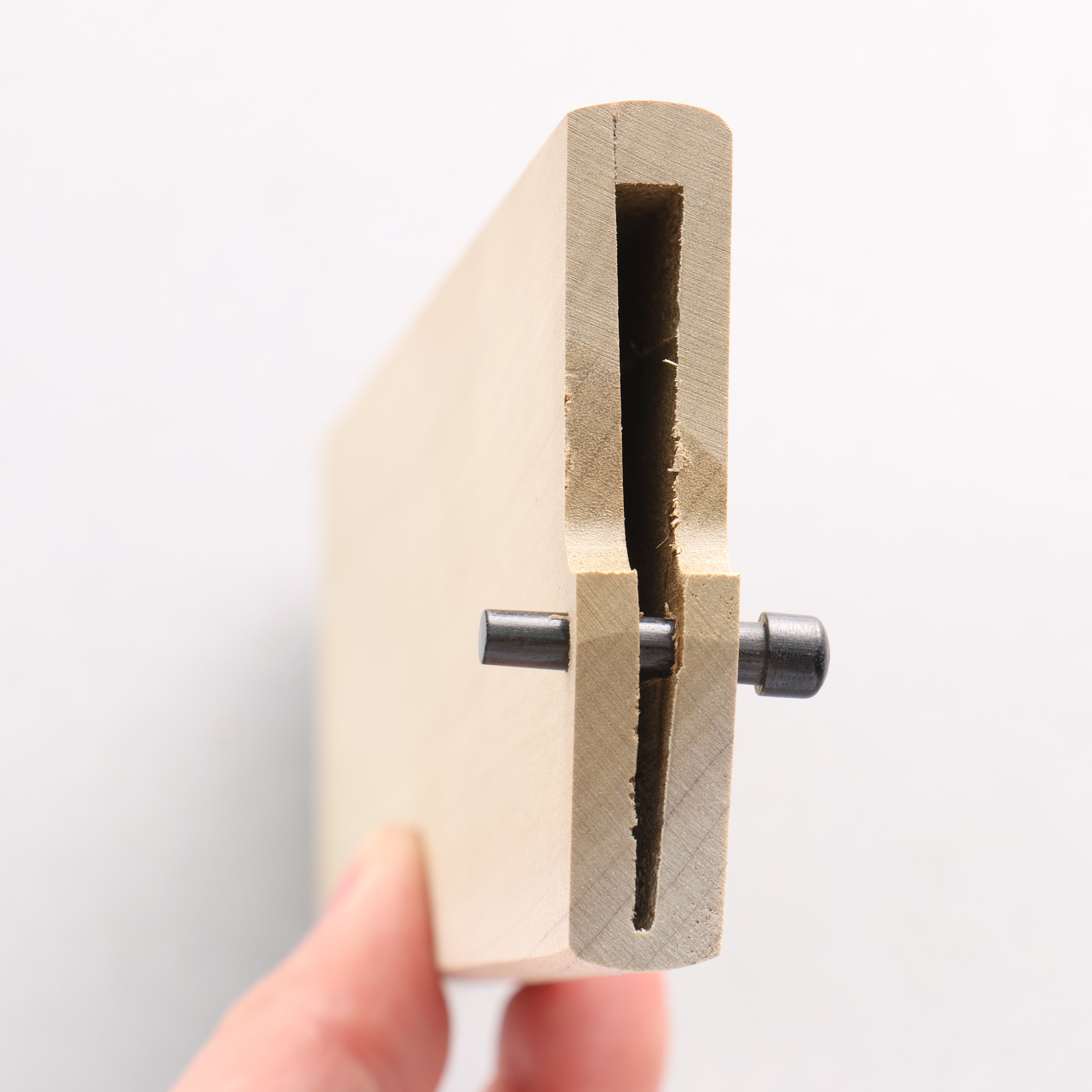 Saya Sheath for Nakiri Knife with Plywood Pin (Cyu)