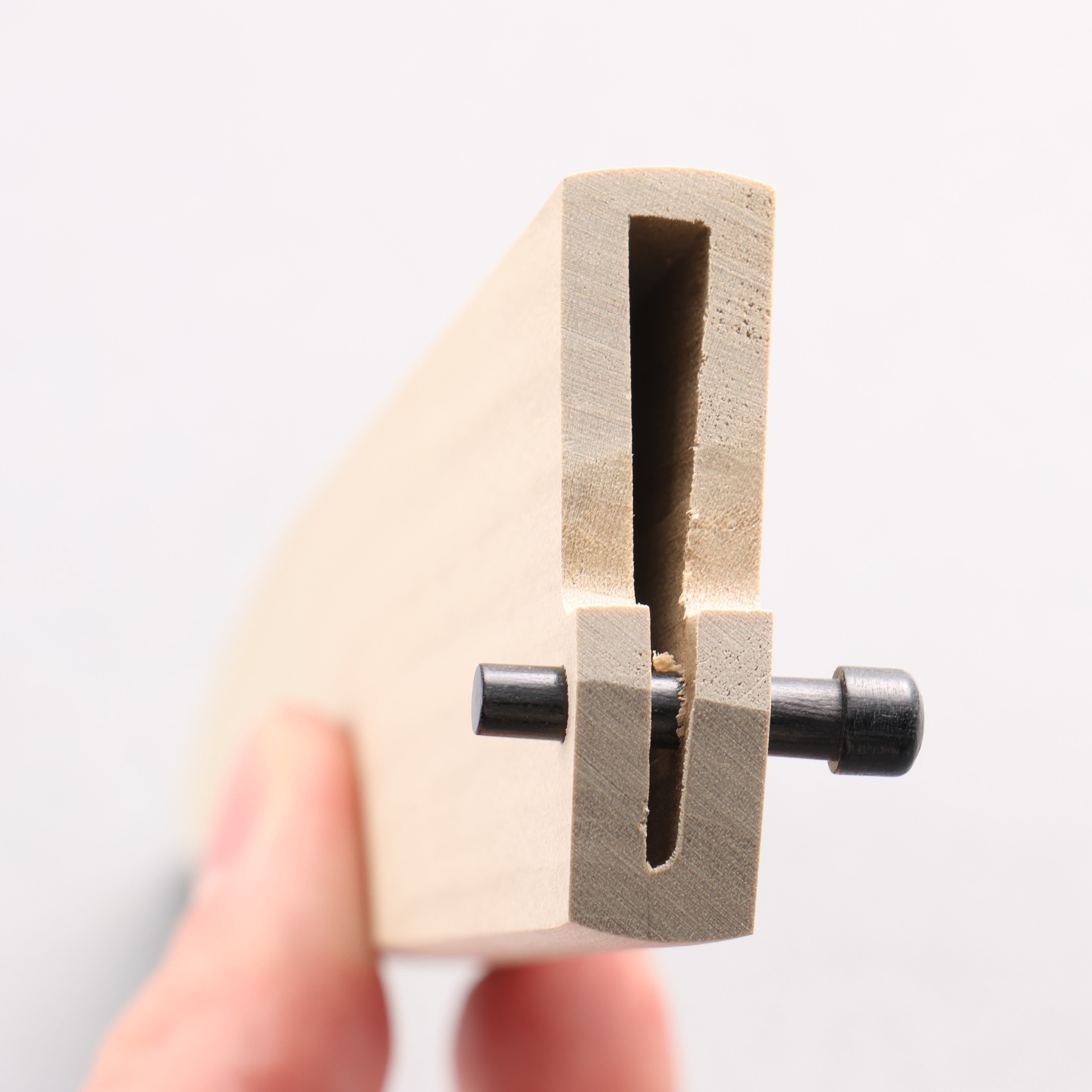 Magnolia Saya Sheath for Petty Knife with Plywood Pin-150mm