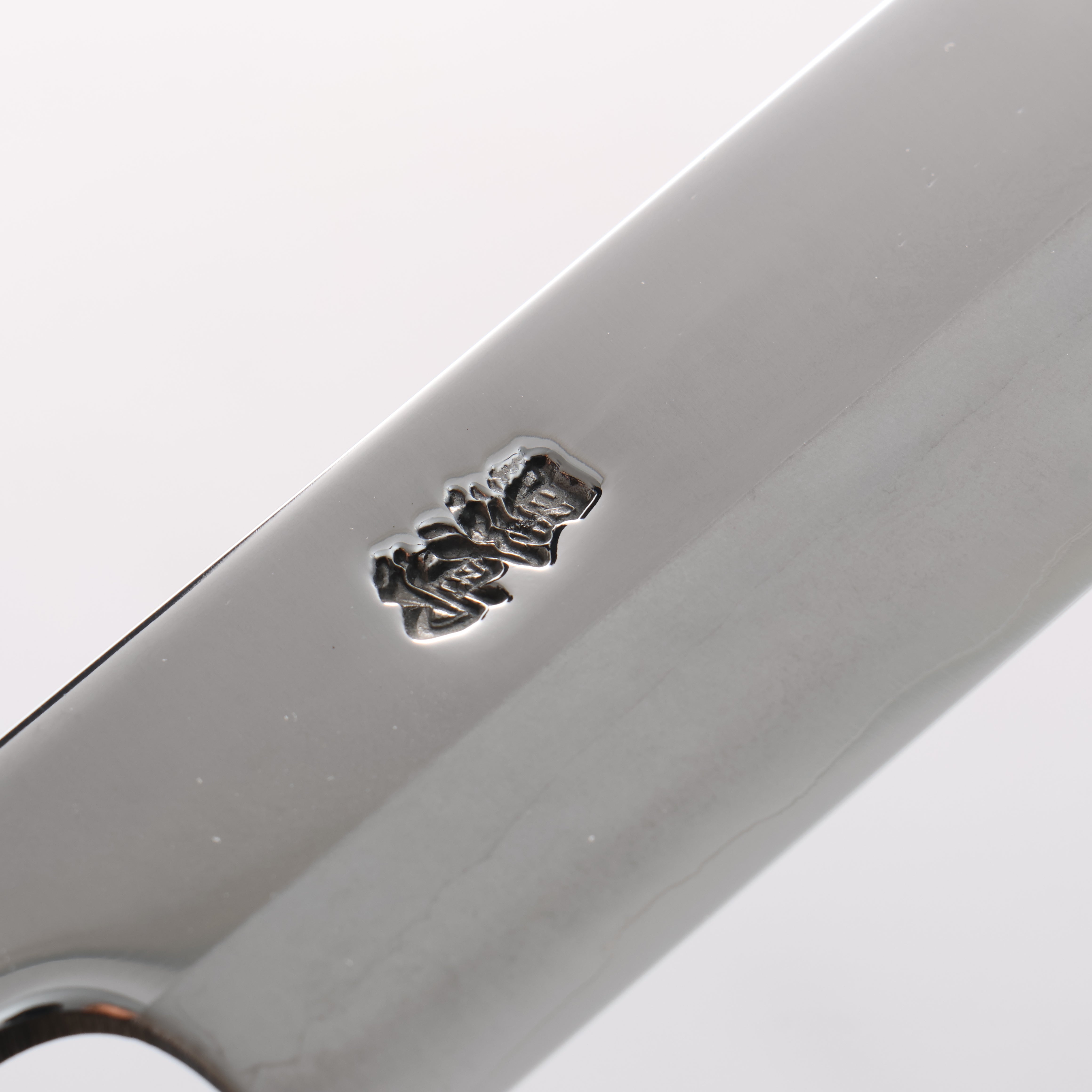 Kurotori Silver Steel No.3 Migaki Finished Bonito Knife 240mm Walnut Handle