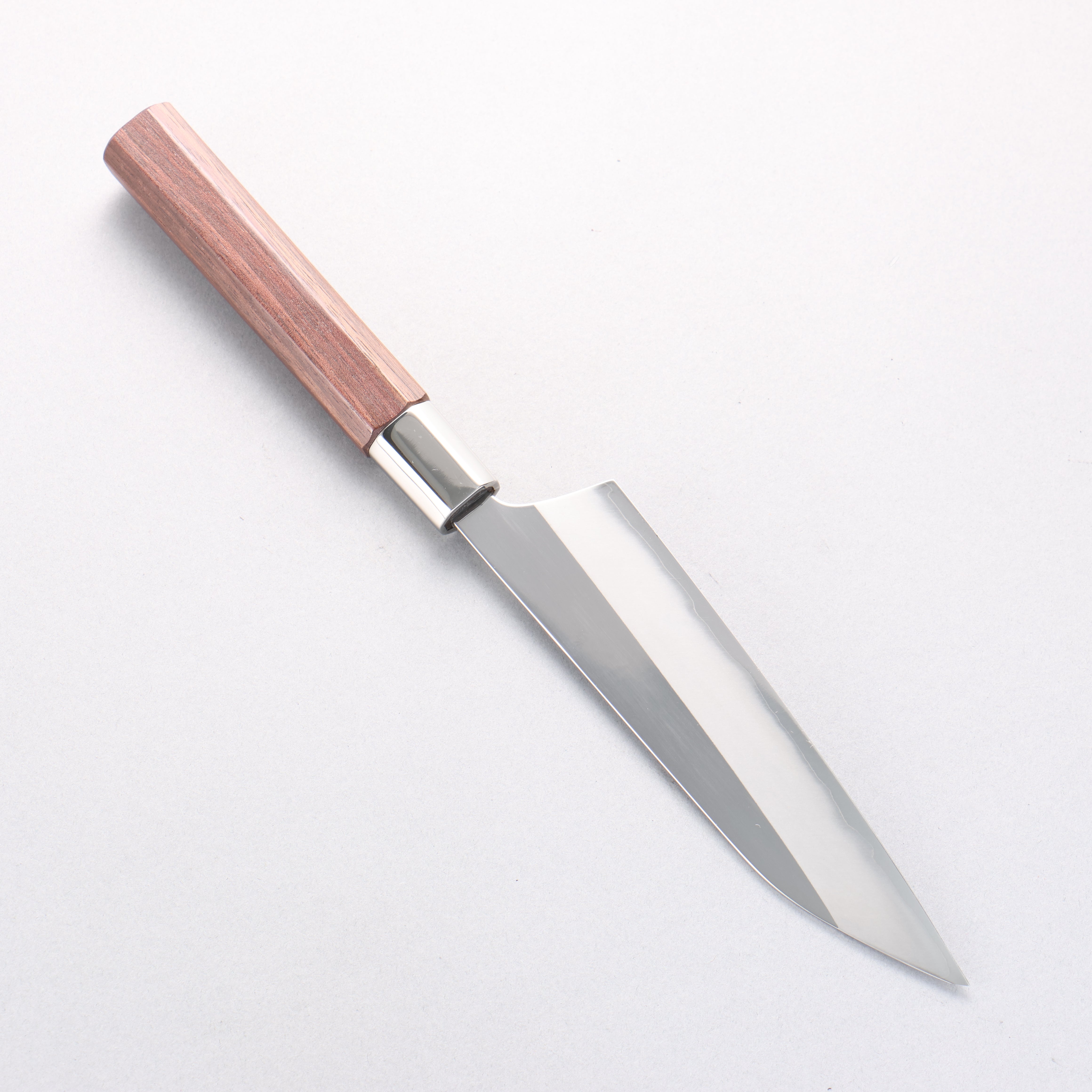 Kurotori Silver Steel No.3 Migaki Finished Petty-Utility 150mm Walnut Handle Hama-chidori