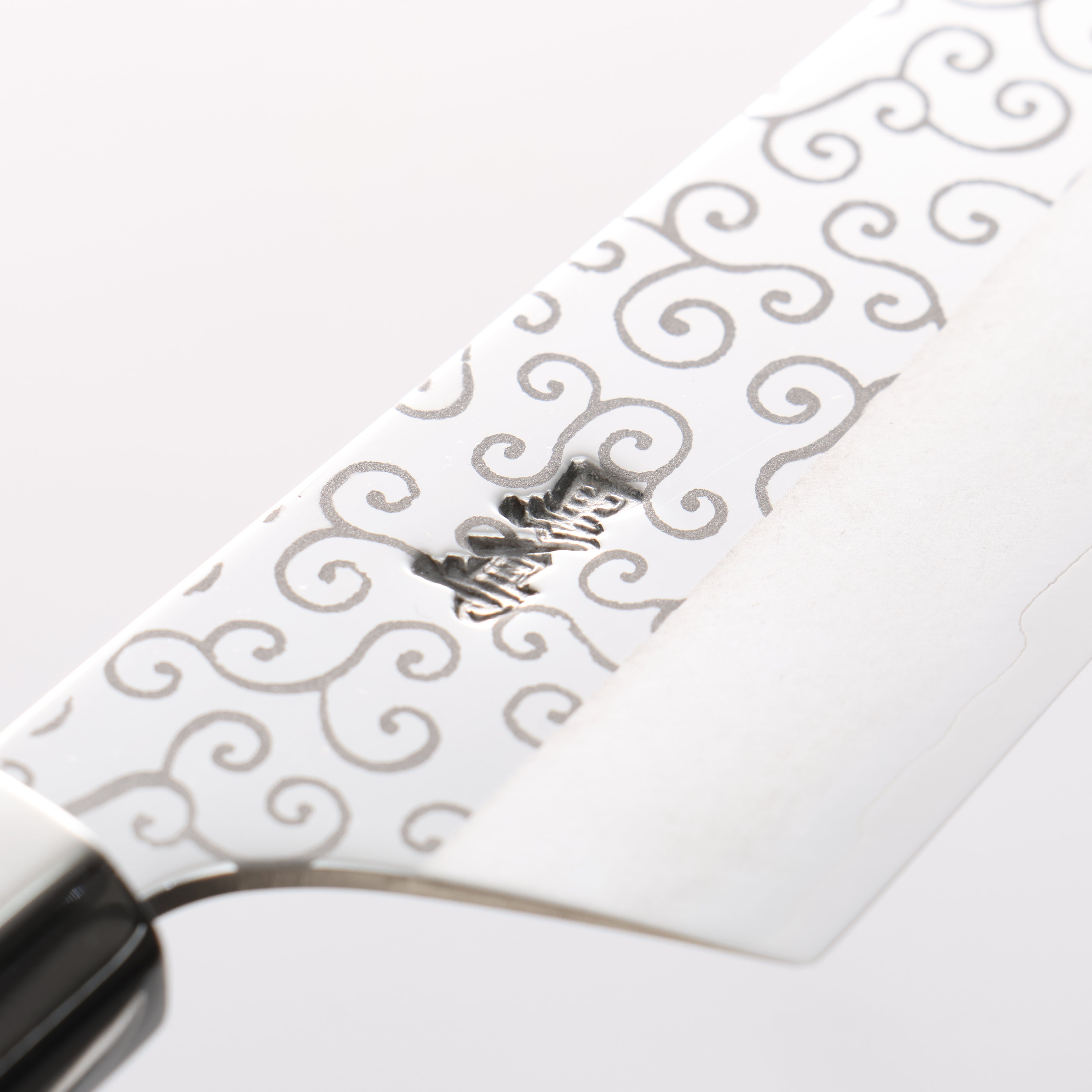 Kurotori Silver Steel No.3 Migaki Finished Petty-Utility 150mm Walnut Handle Karakusa