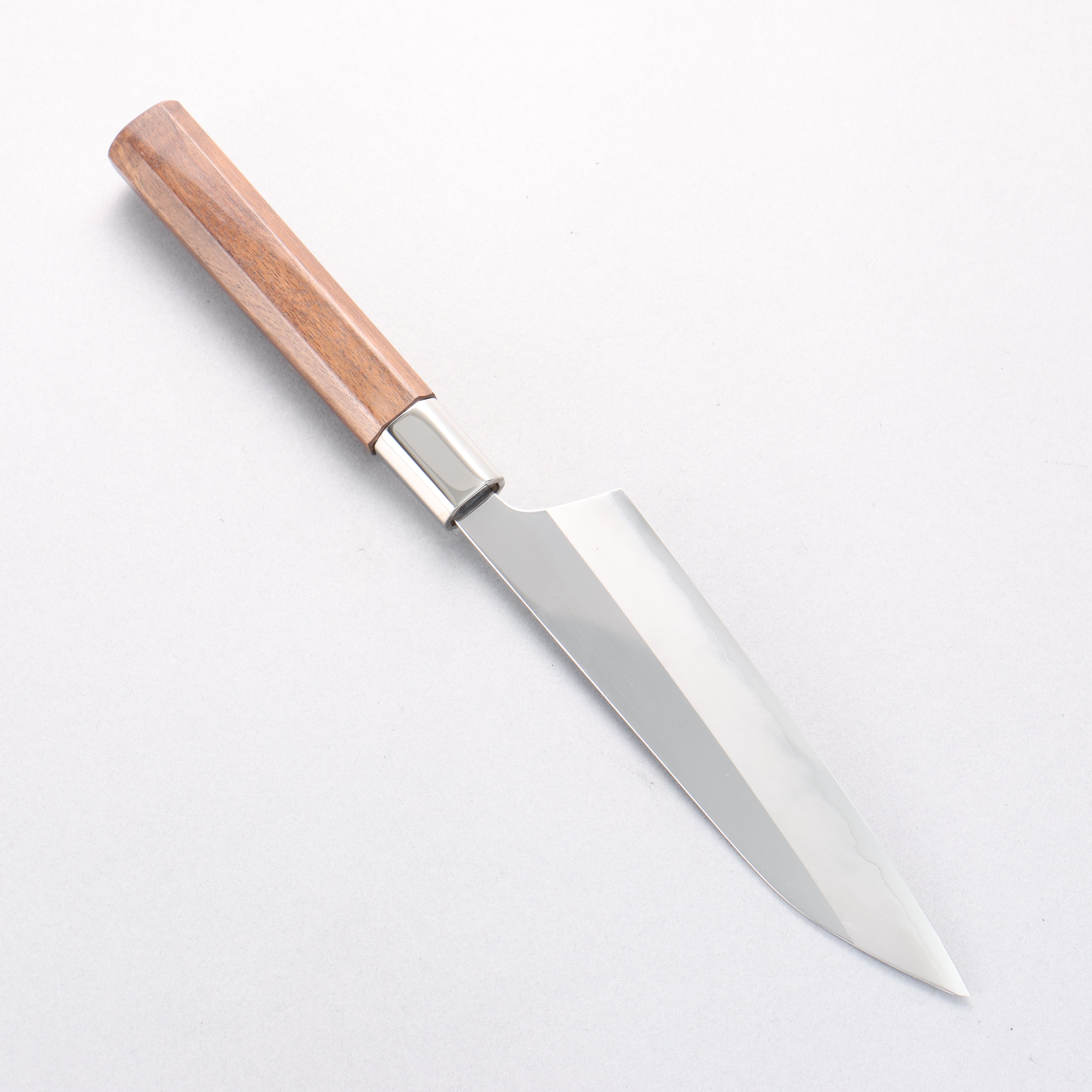 Kurotori Silver Steel No.3 Migaki Finished Petty-Utility 150mm Walnut Handle Fuuka