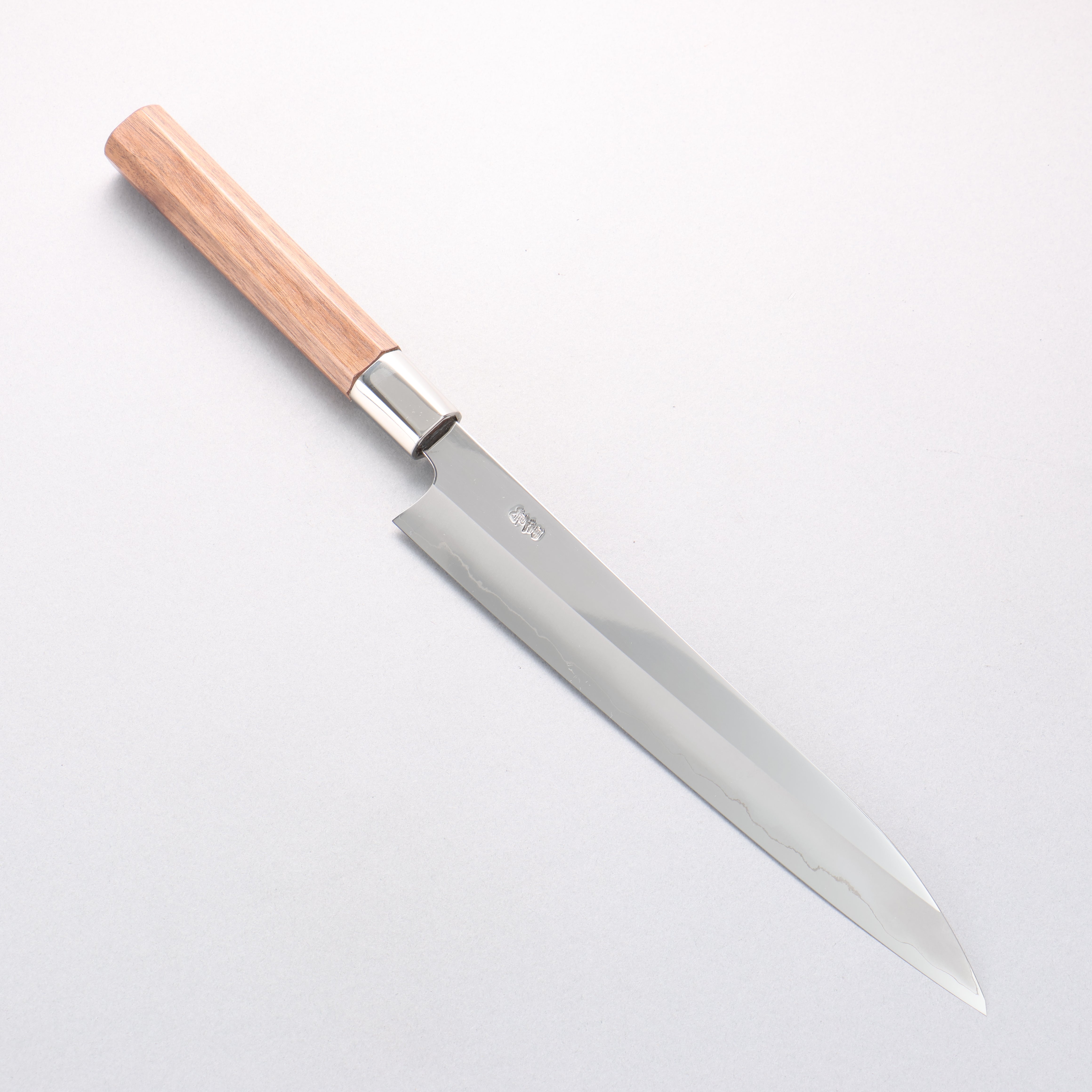 Kurotori Silver Steel No.3 Migaki Finished Yanagiba 240mm Walnut Handle