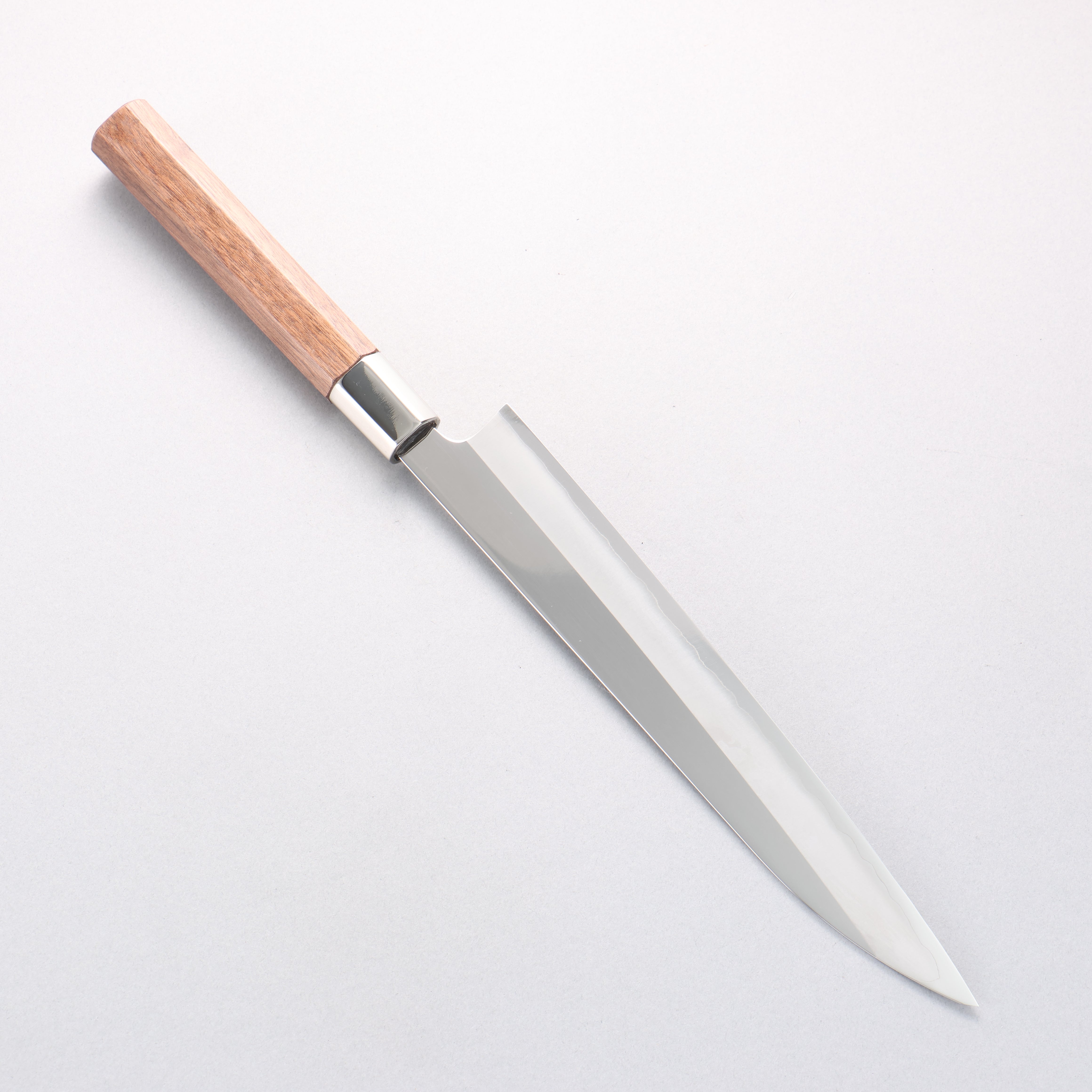 Kurotori Silver Steel No.3 Migaki Finished Yanagiba 240mm Walnut Handle
