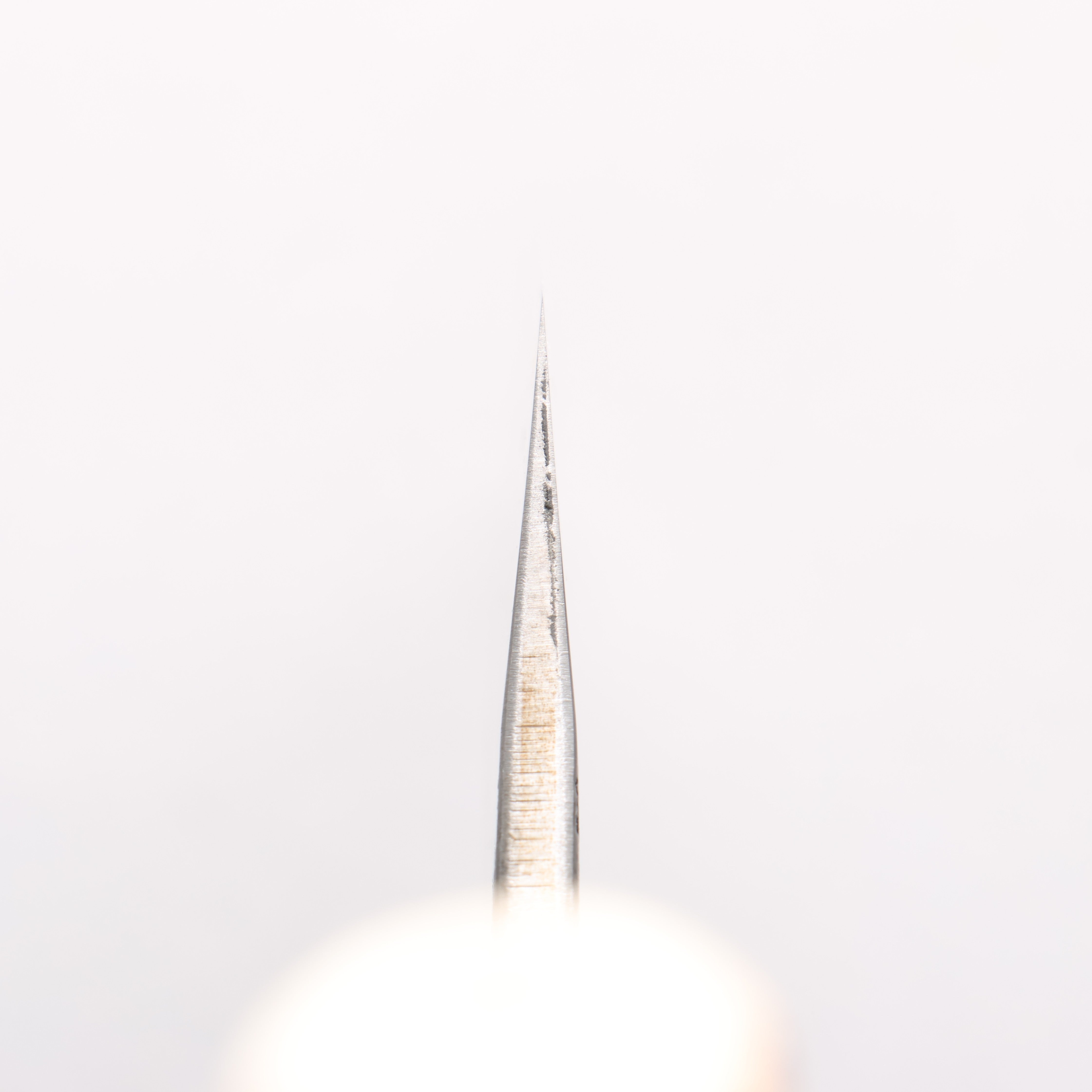 Kurotori Blue Steel No.2 Black Finished Kitchen Knife 240mm White Deer Horn Handle