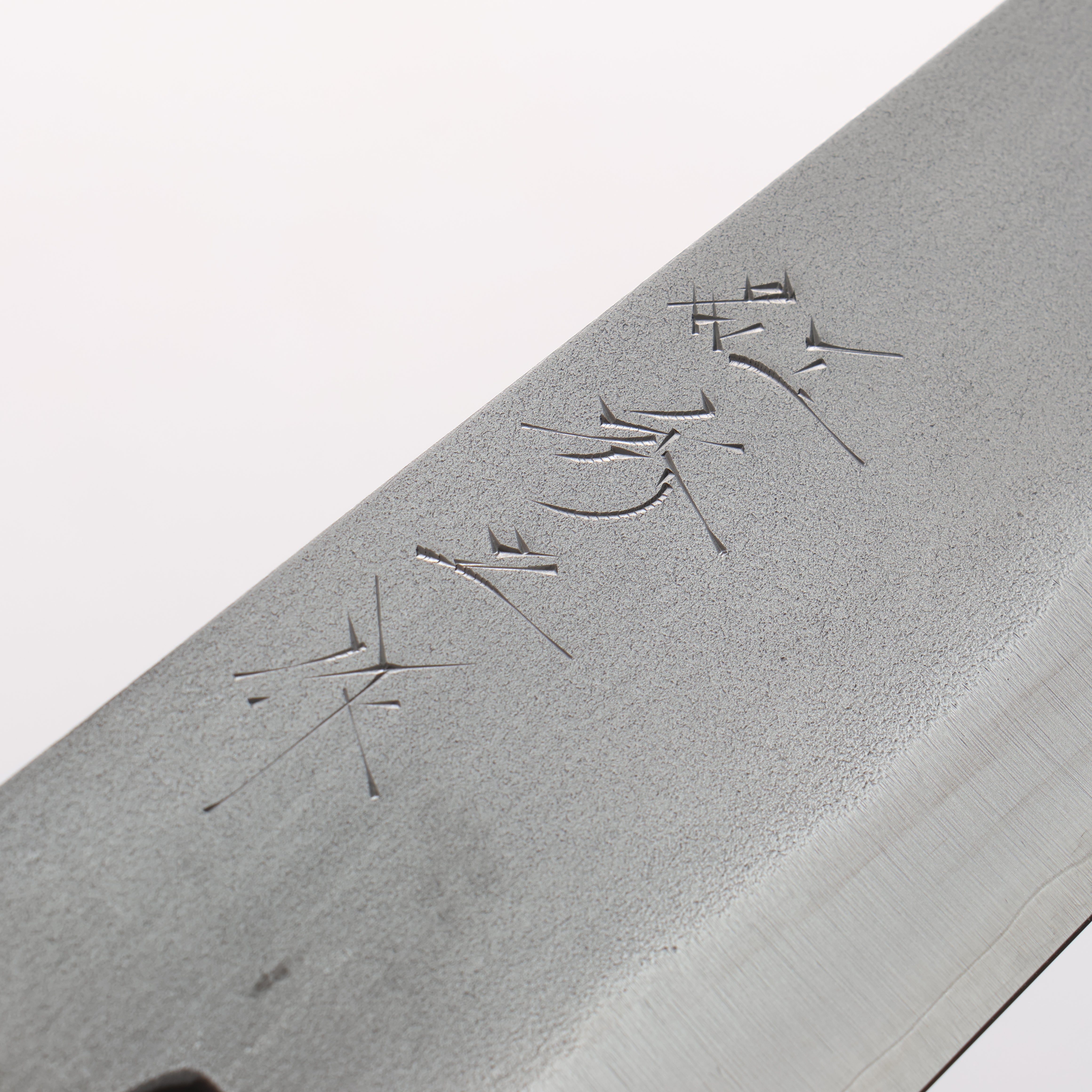 Shigeki Tanaka Silver Steel No.3 Nashiji Santoku 165mm Walnut Handle - Japanny - Best Japanese Knife