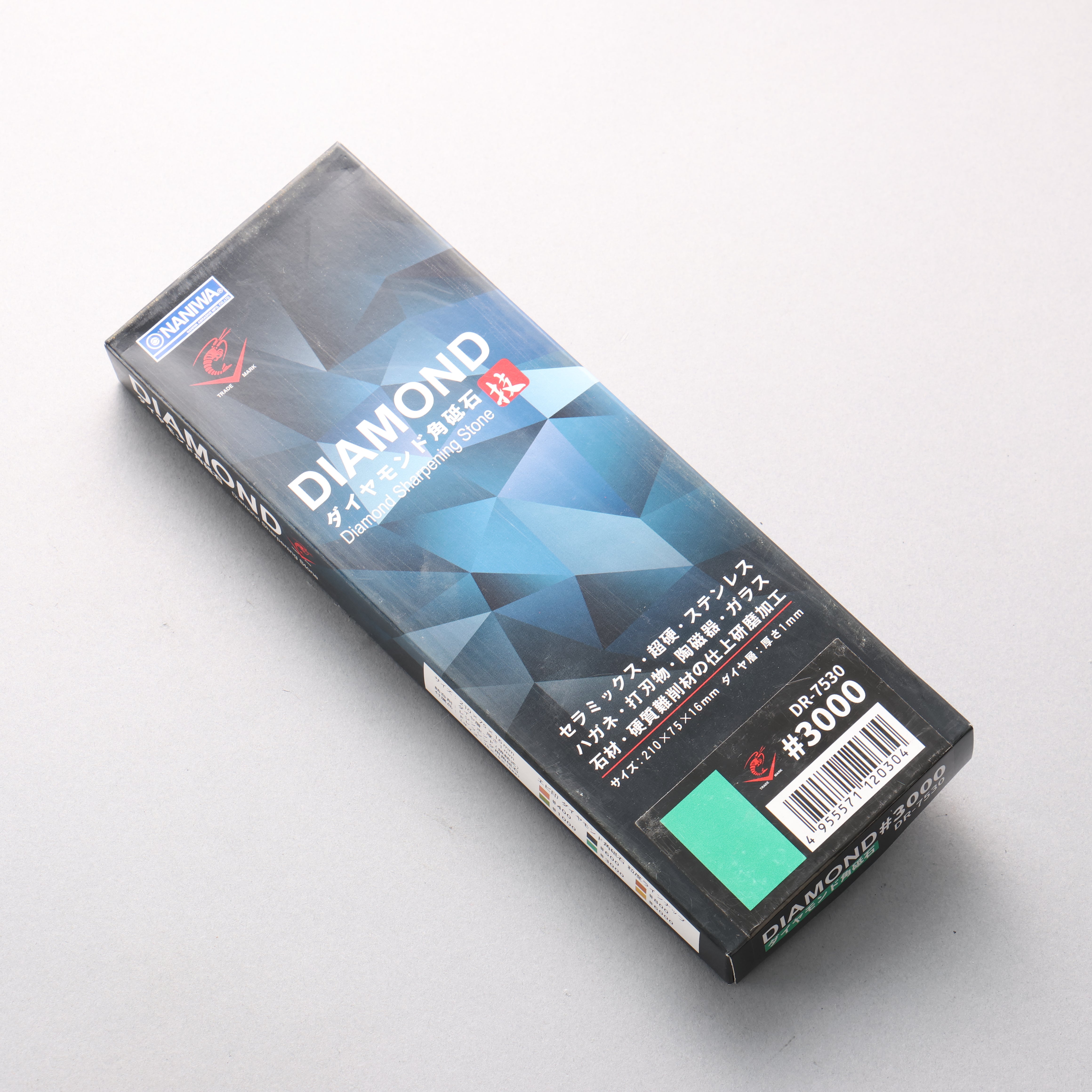 Naniwa Diamond Sharpening Stone #3000 DR-7530 210 x 75 x 16mm - Japanny - Best Japanese Knife