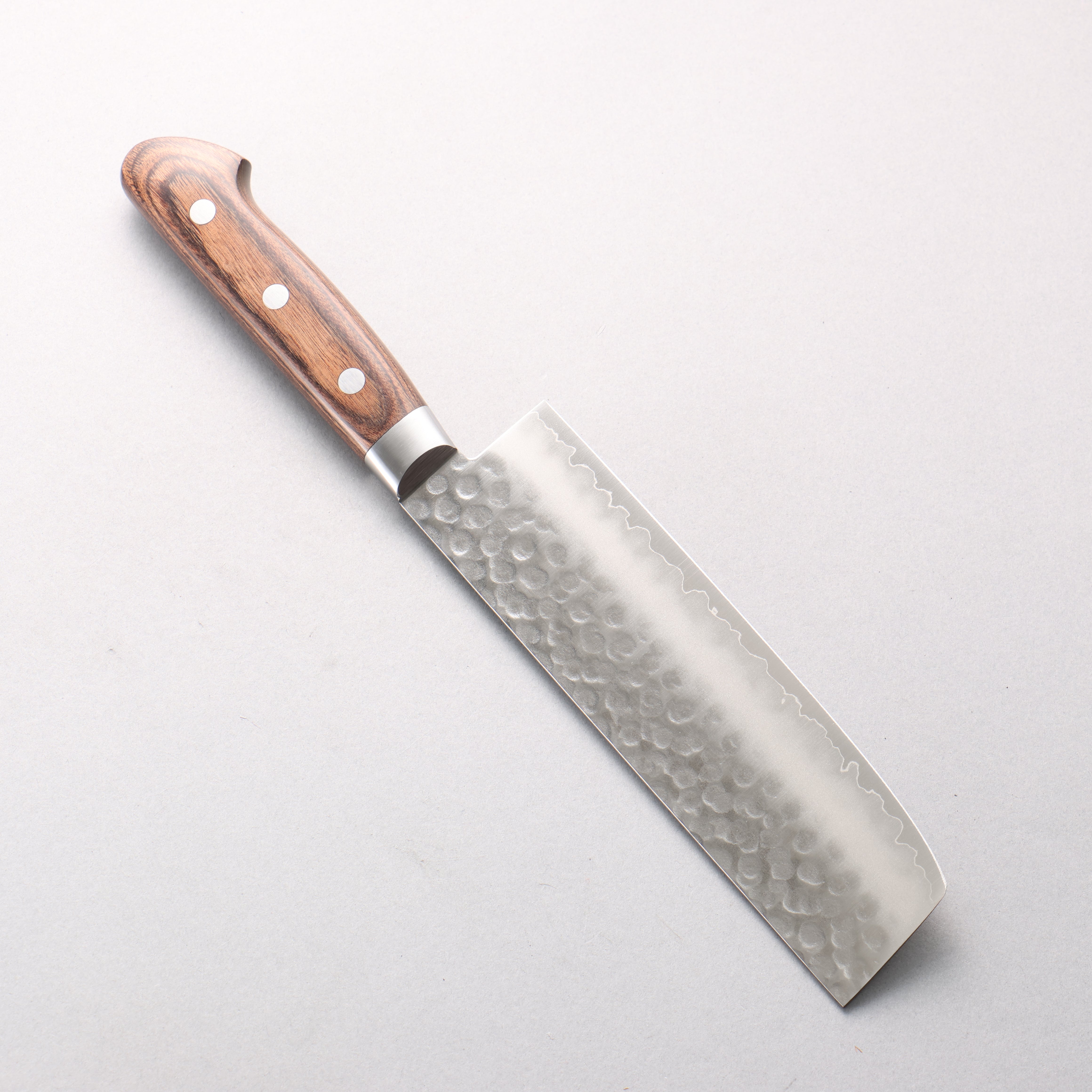 Seisuke VG10 Hammered Usuba 160mm Zebrawood Handle