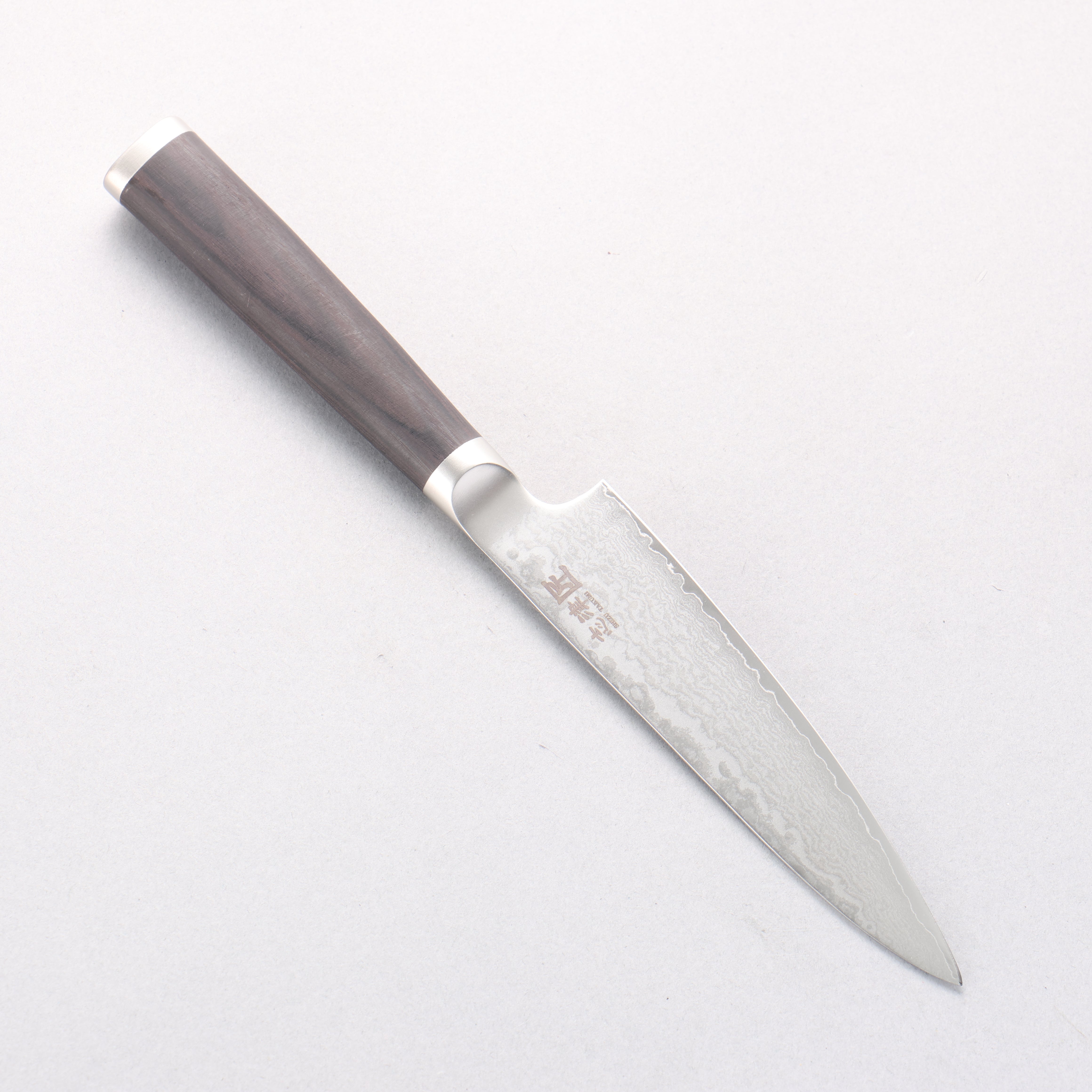 Miyako AUS8 33 Layer Damascus Petty-Utility 130mm - Japanny - Best Japanese Knife