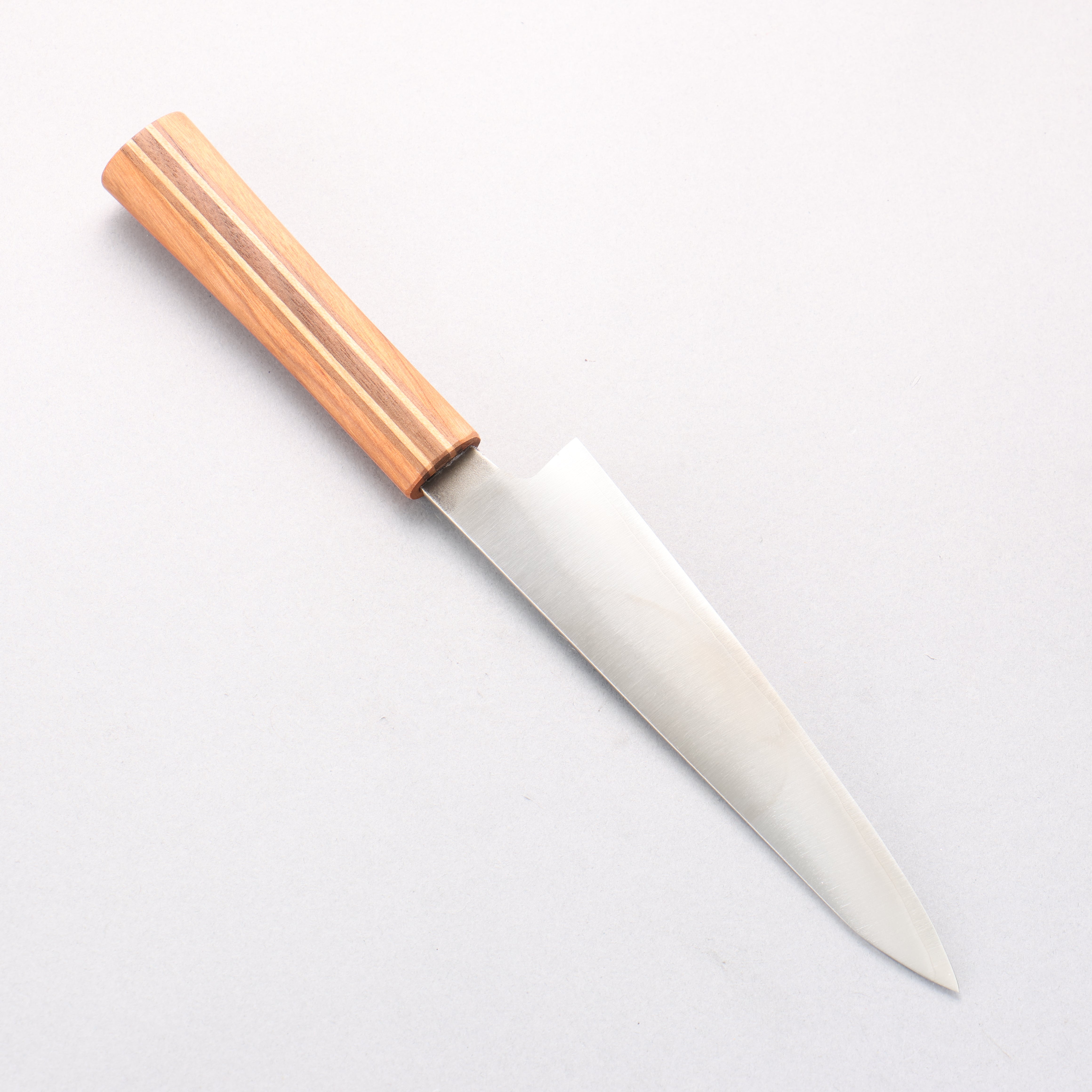 Shigeki Tanaka Majiro Silver Steel No.3 Petty-Utility 150mm Maple, Cherry, Walnut Handle - Japanny - Best Japanese Knife
