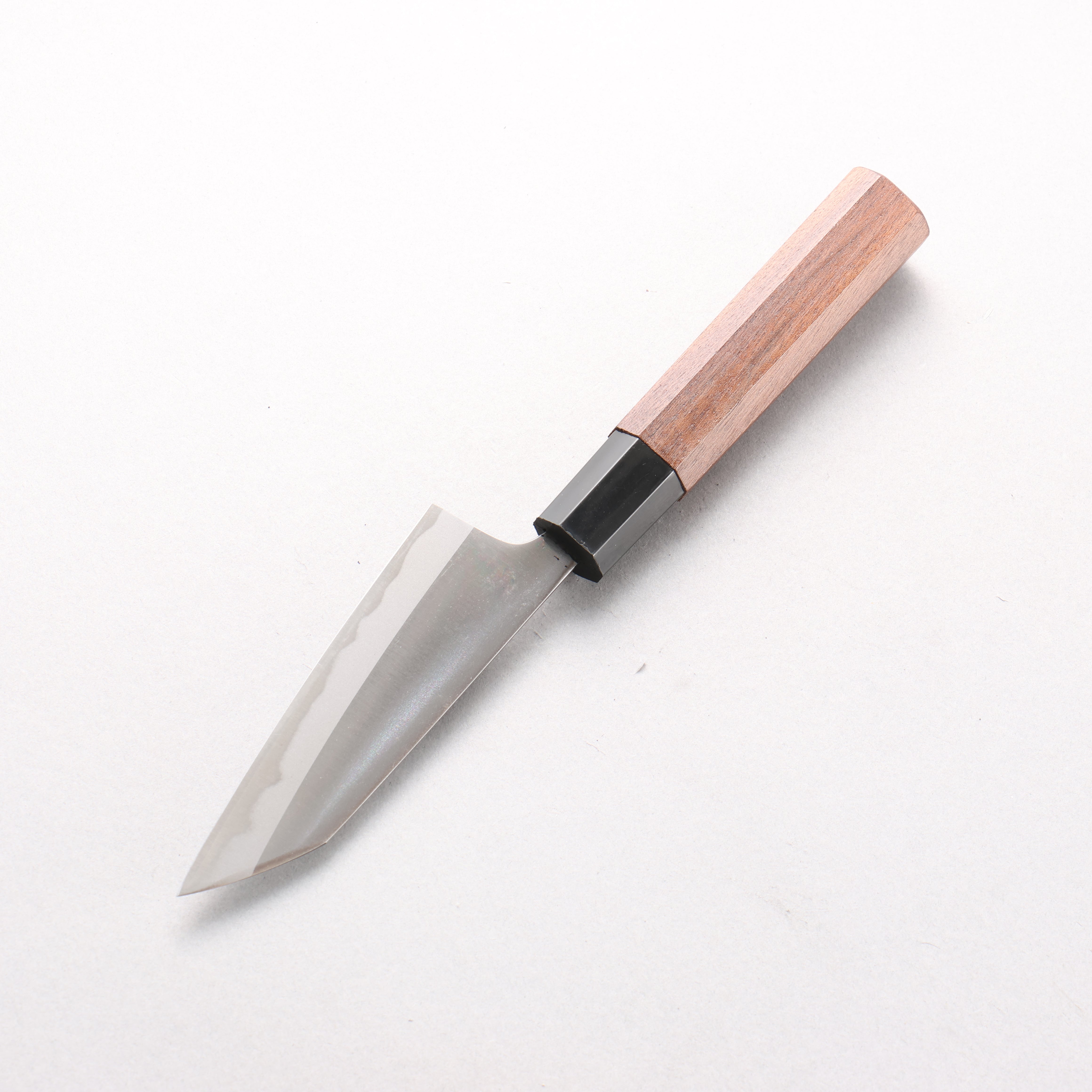 Daisuke Nishida White Steel No.1 Migaki Finished Petty-Utility 100mm Walnut Handle - Japanny - Best Japanese Knife