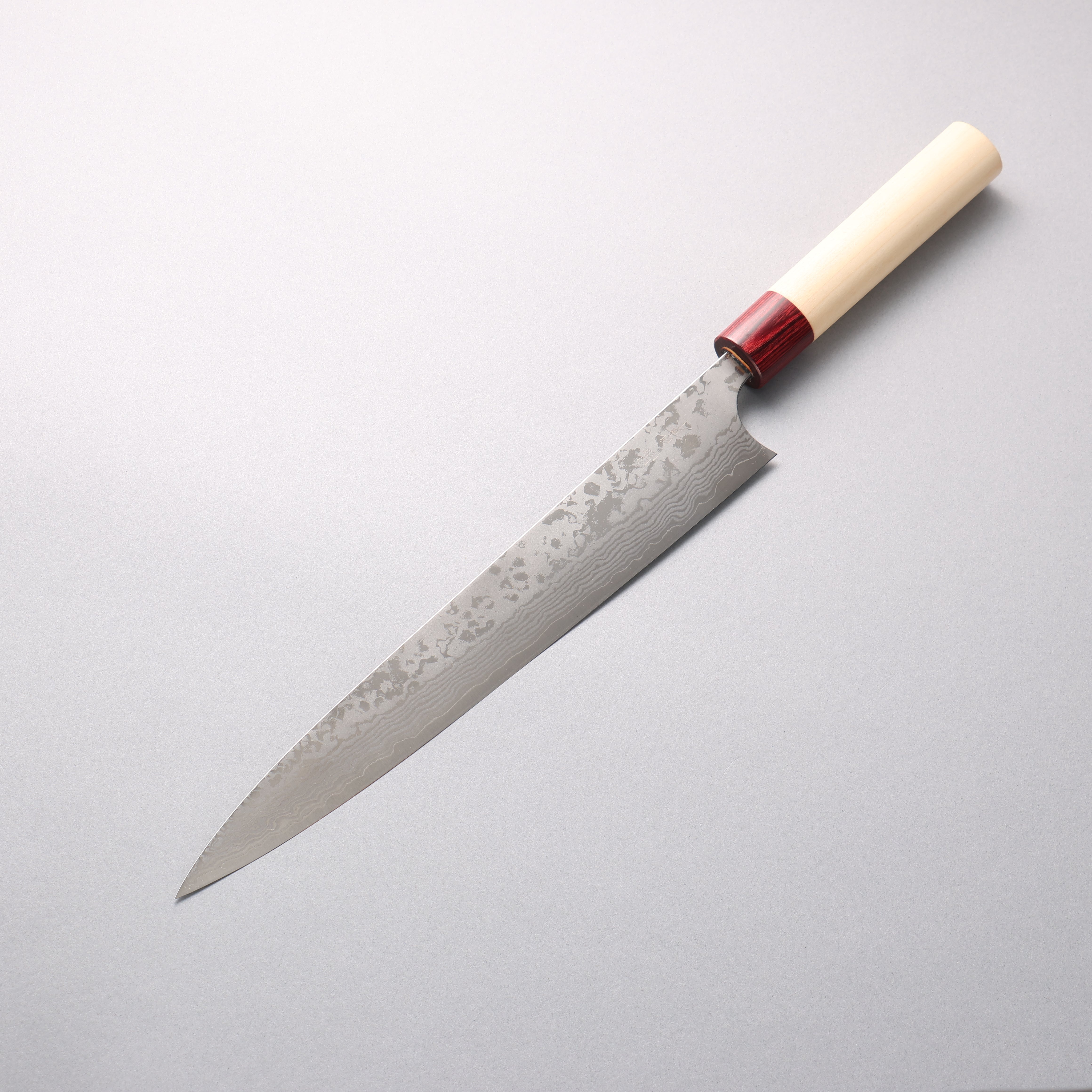 Masakage Kiri VG10 Damascus Sujihiki 270mm Magnolia Handle