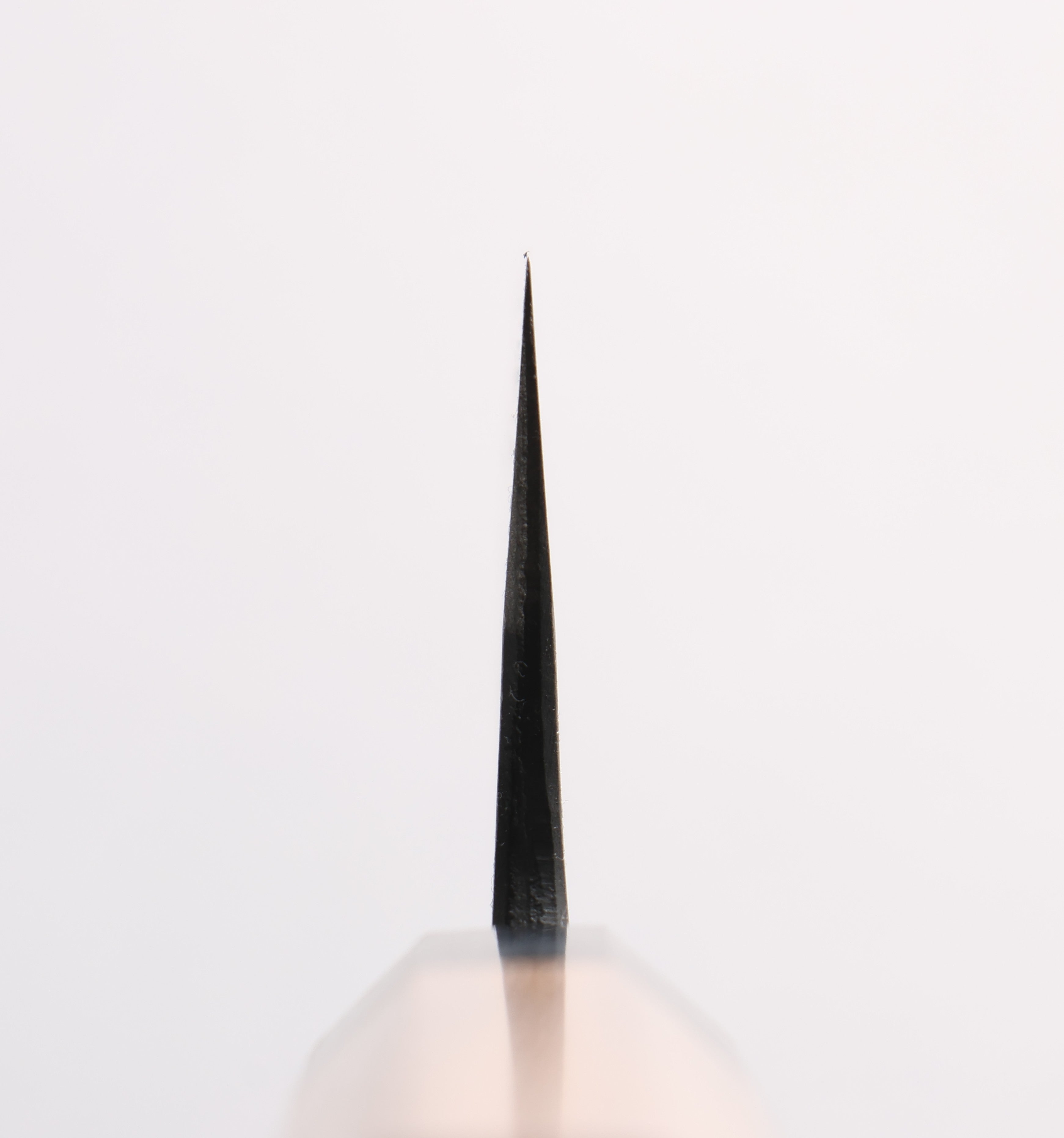 Nao Yamamoto White Steel No.2 Black Finished Santoku 170mm Walnut Handle