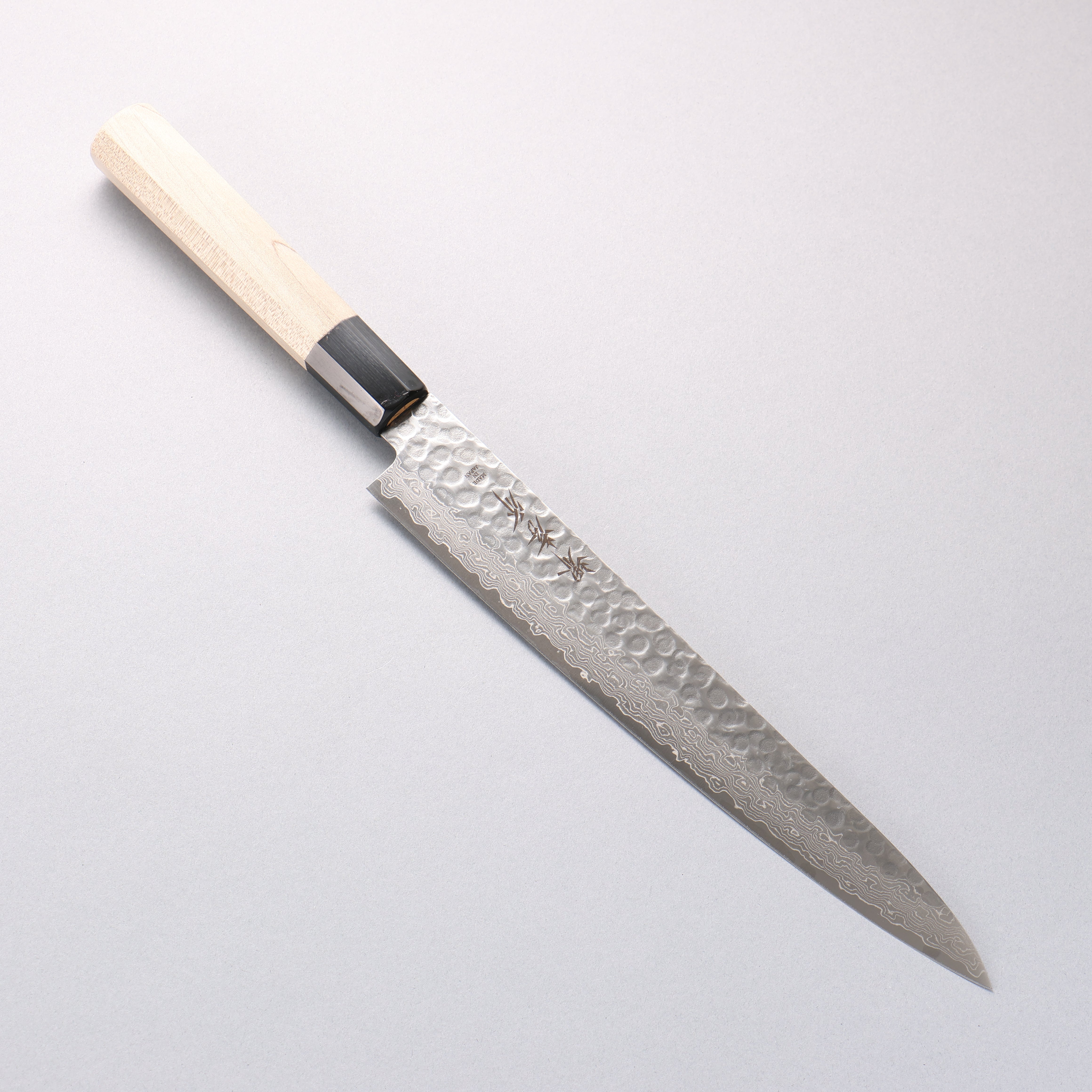 Sakai Takayuki AUS10 45 Layer Damascus Sujihiki 240mm Magnolia Handle