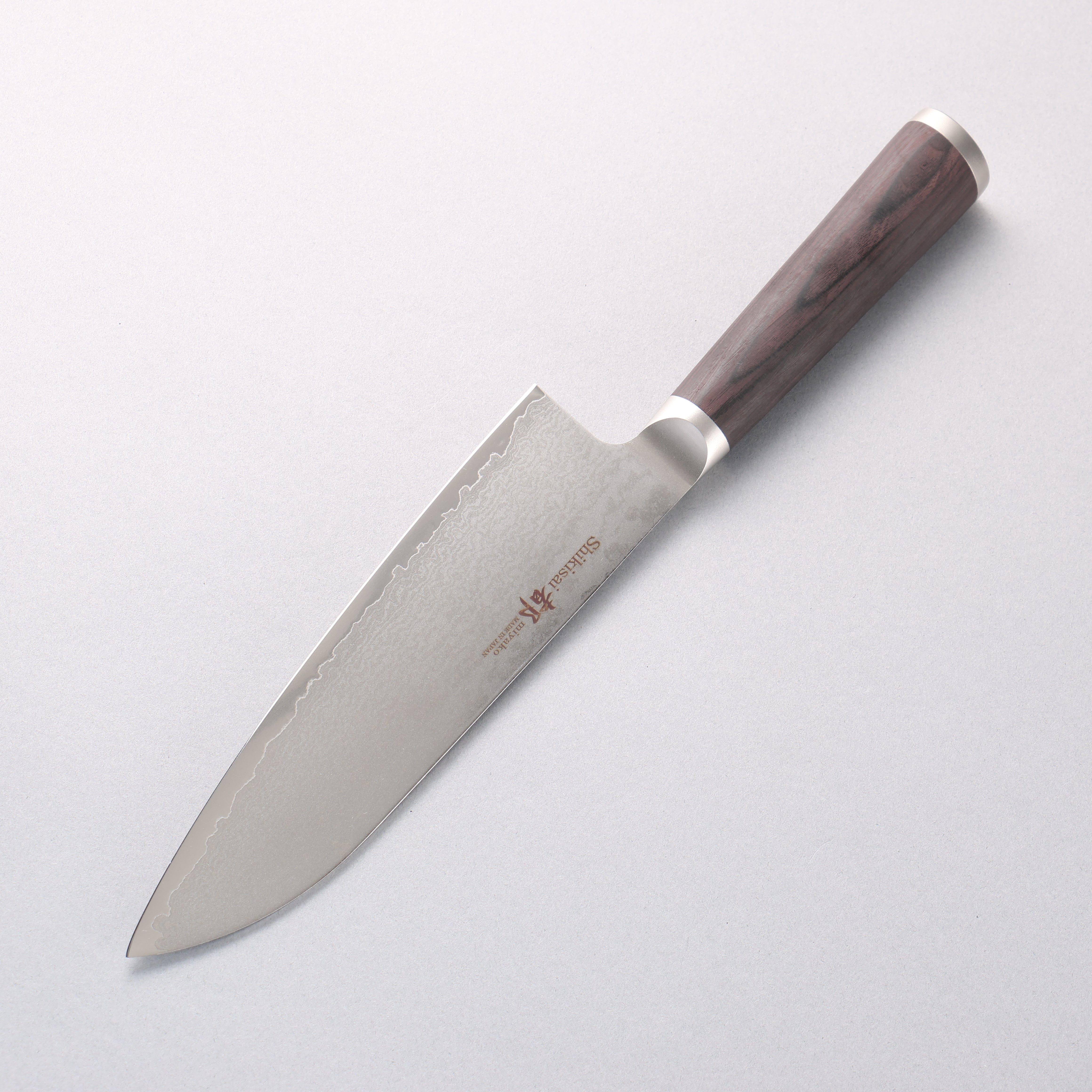 Couteau Santoku Damas Miyako AUS8 33 couches 180 mm (Super affaire)