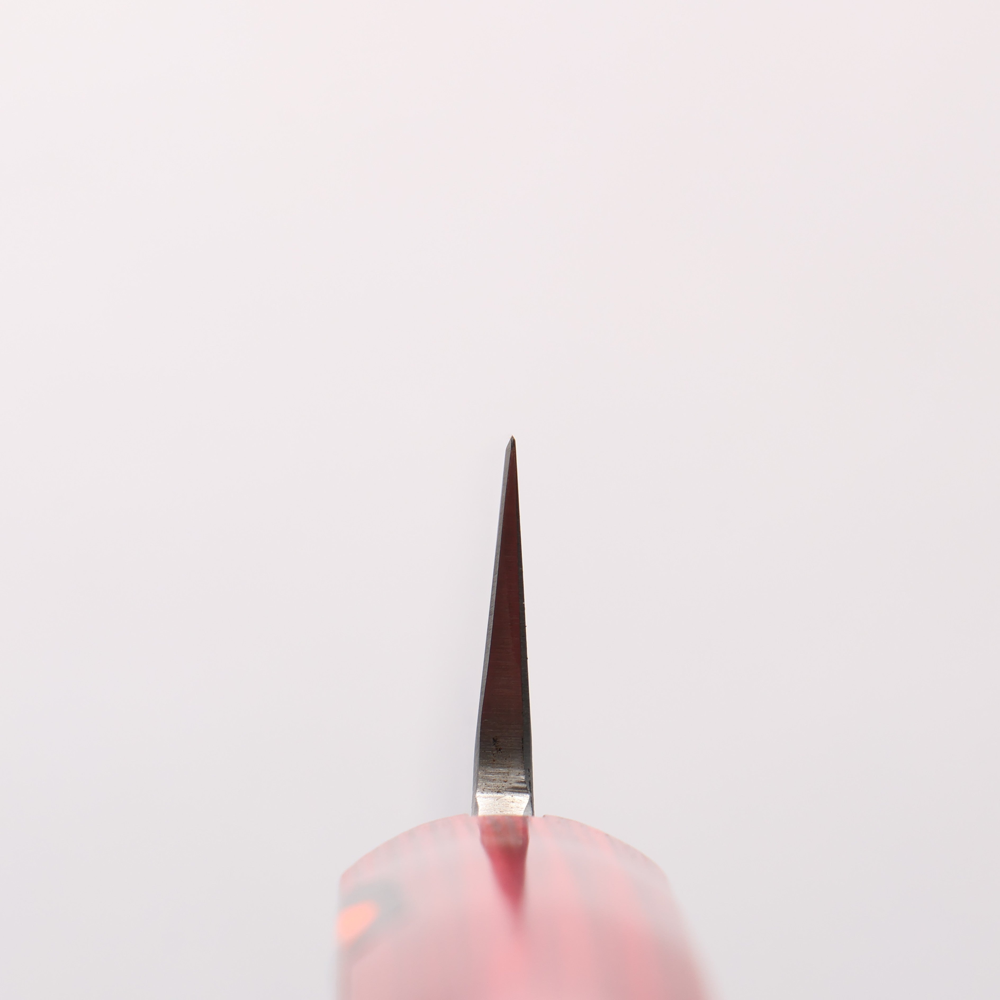 Shigeki Tanaka Silver Steel No.3 Nashiji Petty-Utility 150mm Red Pakka wood Handle