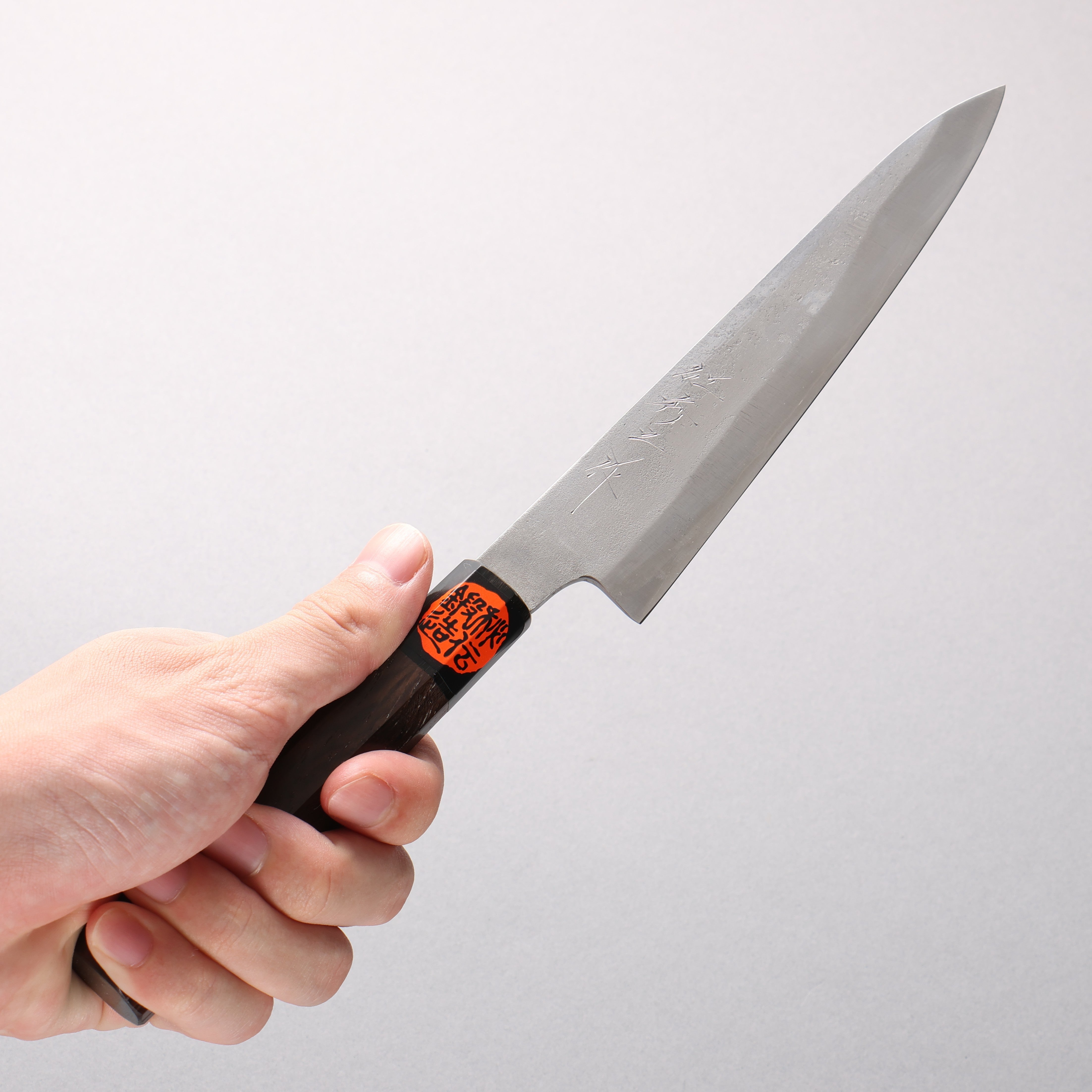Shigeki Tanaka Silver Steel No.3 Nashiji Petty-Utility 150mm Walnut Handle - Japanny - Best Japanese Knife