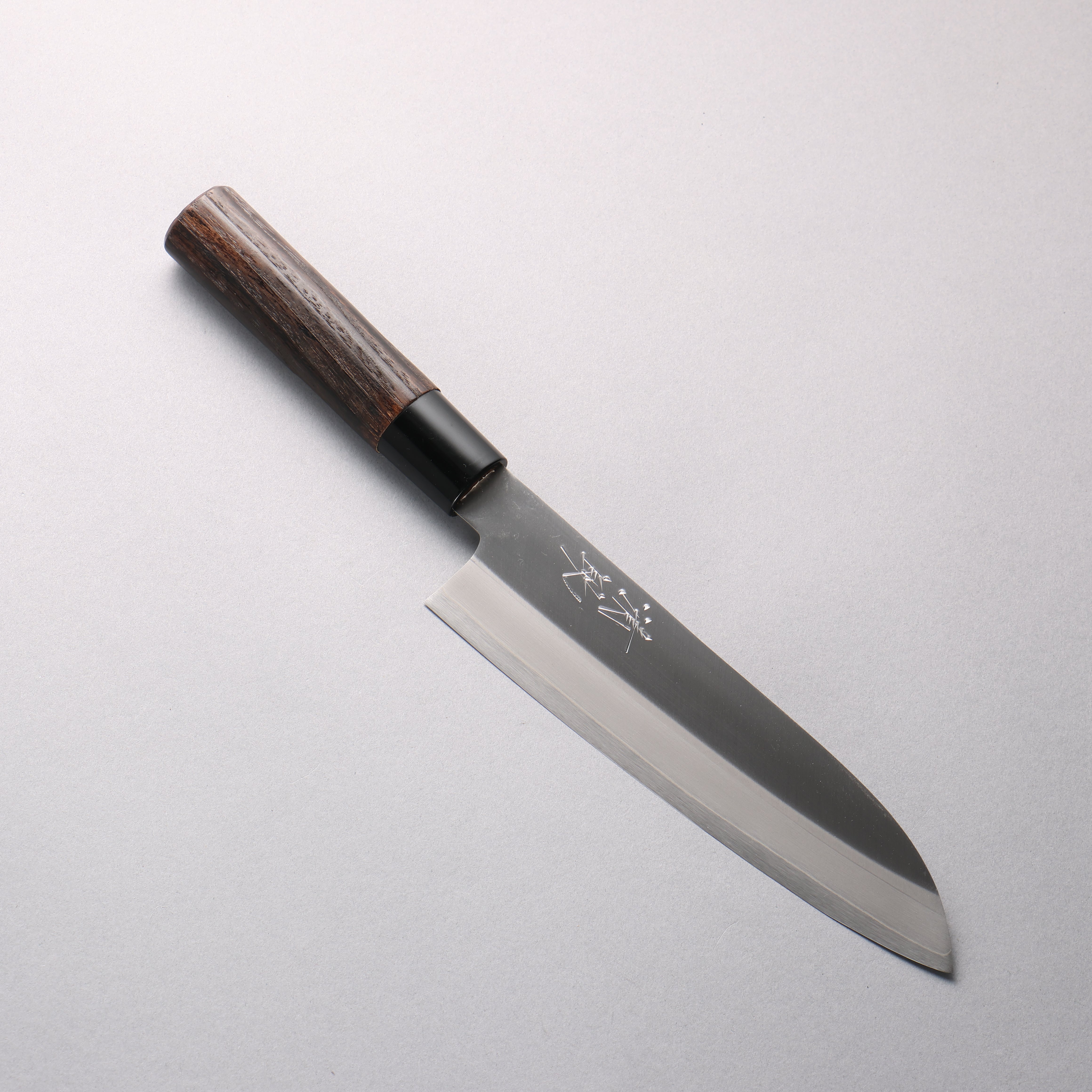Seisuke VG1 Santoku 180mm Burnt Chestnut Handle
