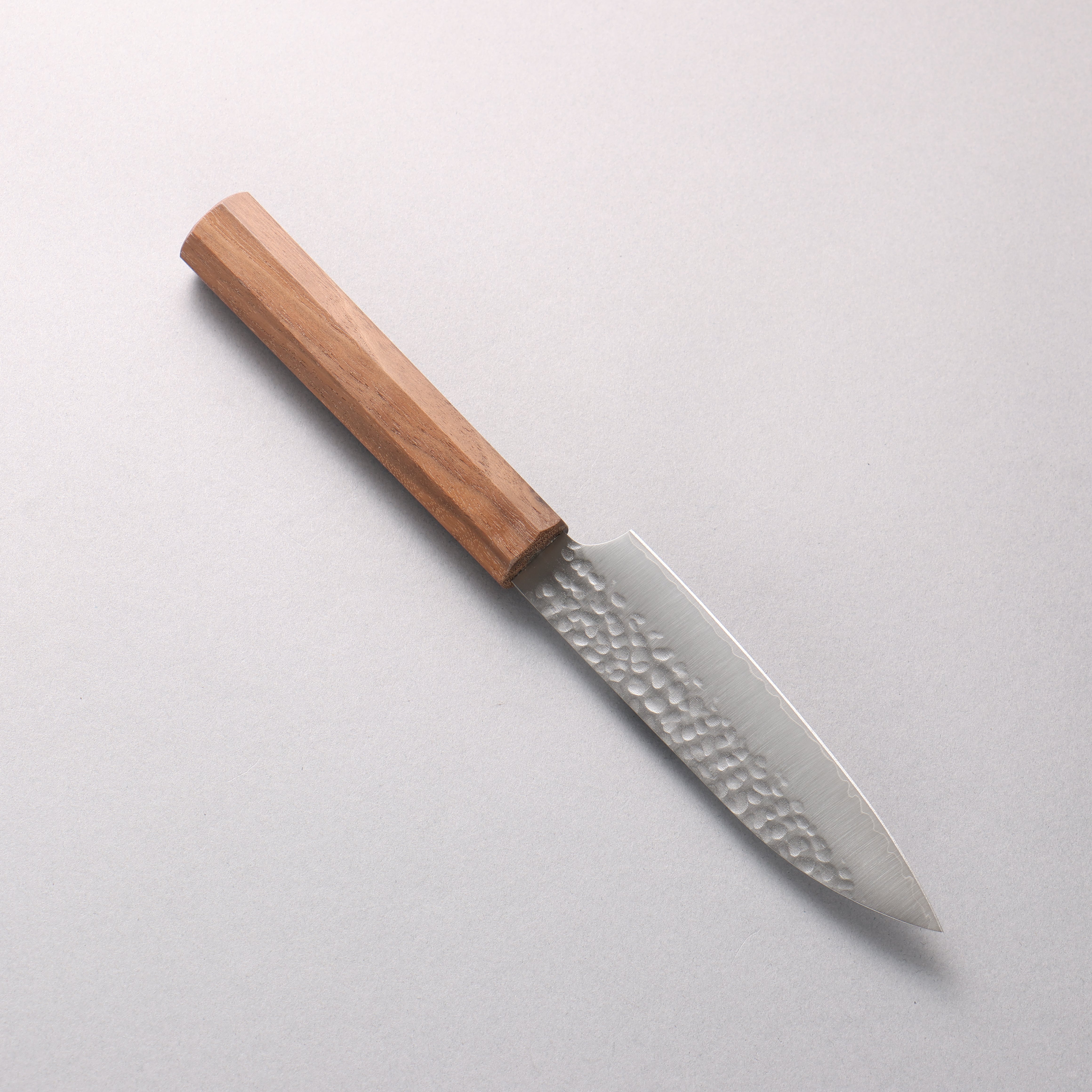 Oul VG10 Hammered Petty-Utility 120mm Walnut Handle - Japanny - Best Japanese Knife