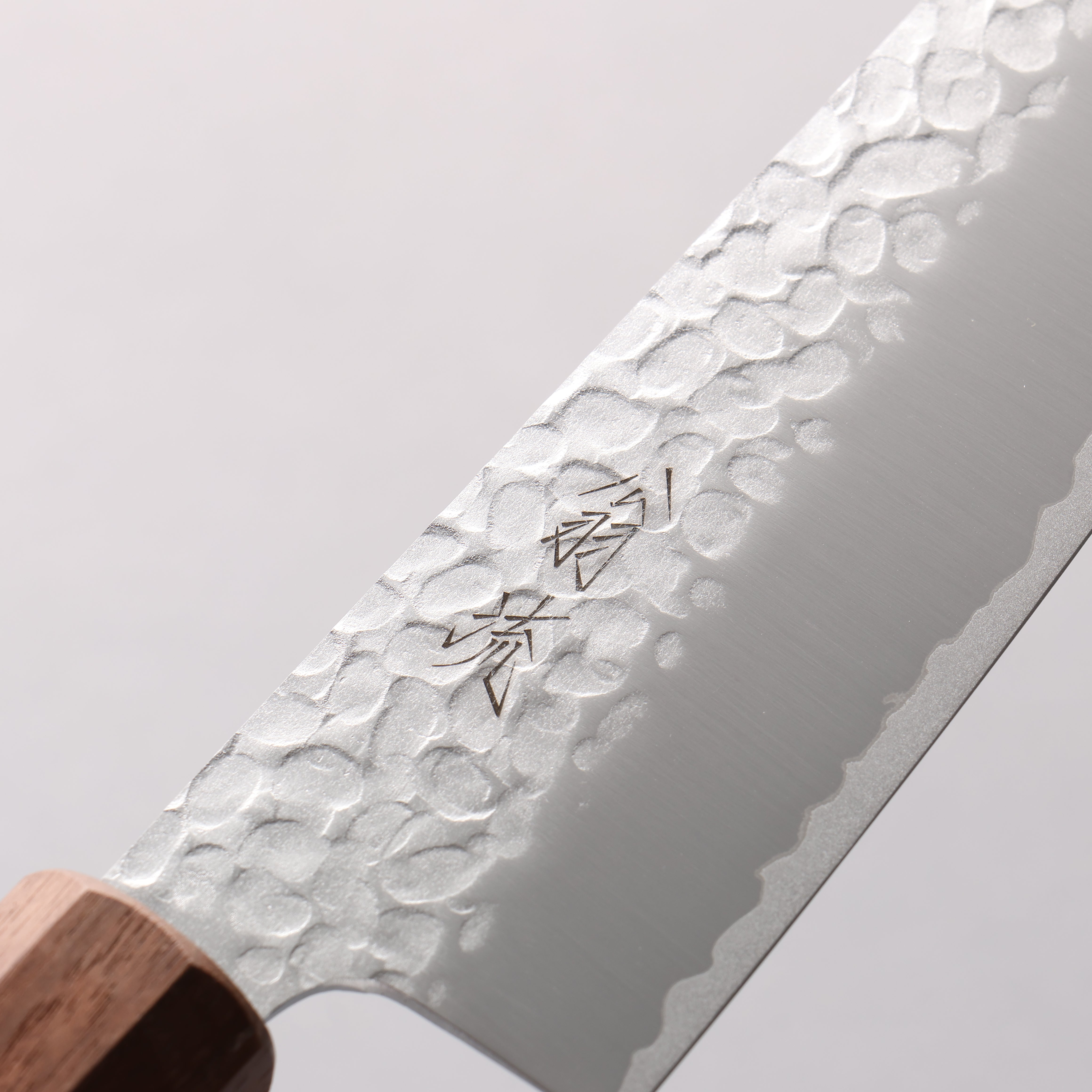 Oul VG10 Hammered Gyuto 200mm Walnut Handle