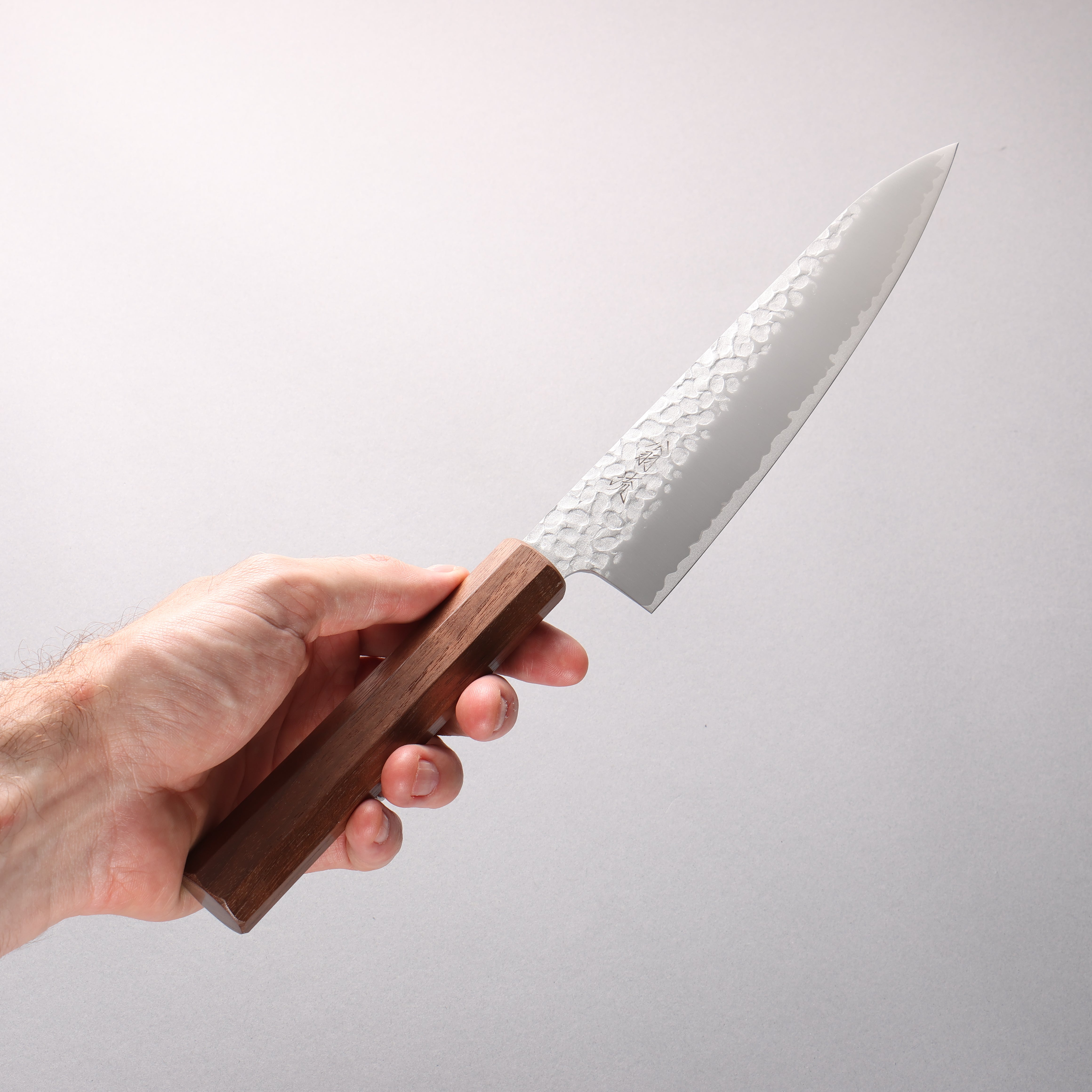 Oul VG10 Hammered Gyuto 200mm Walnut Handle