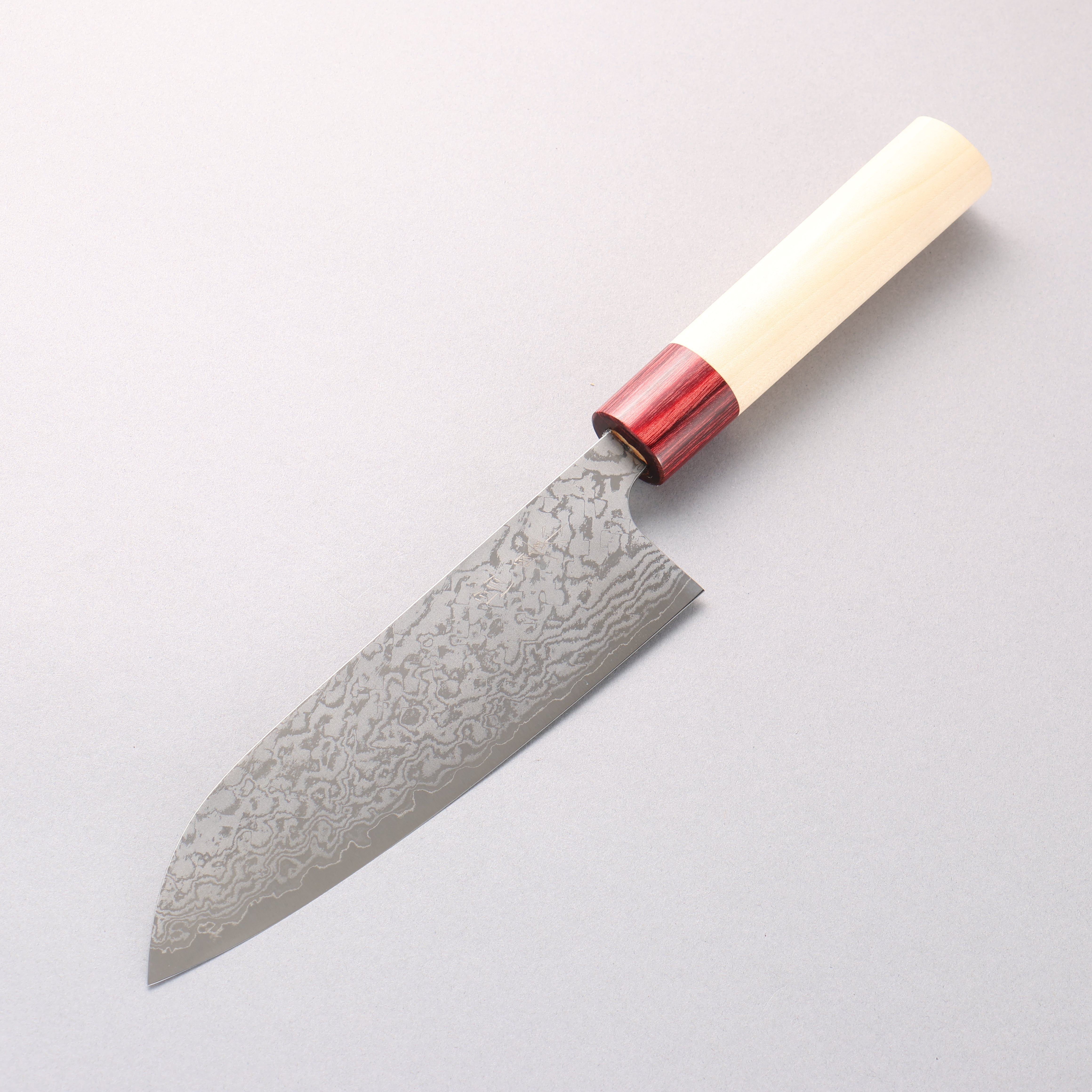 Masakage Kiri VG10 Damasco Santoku 170 mm Mango Magnolia