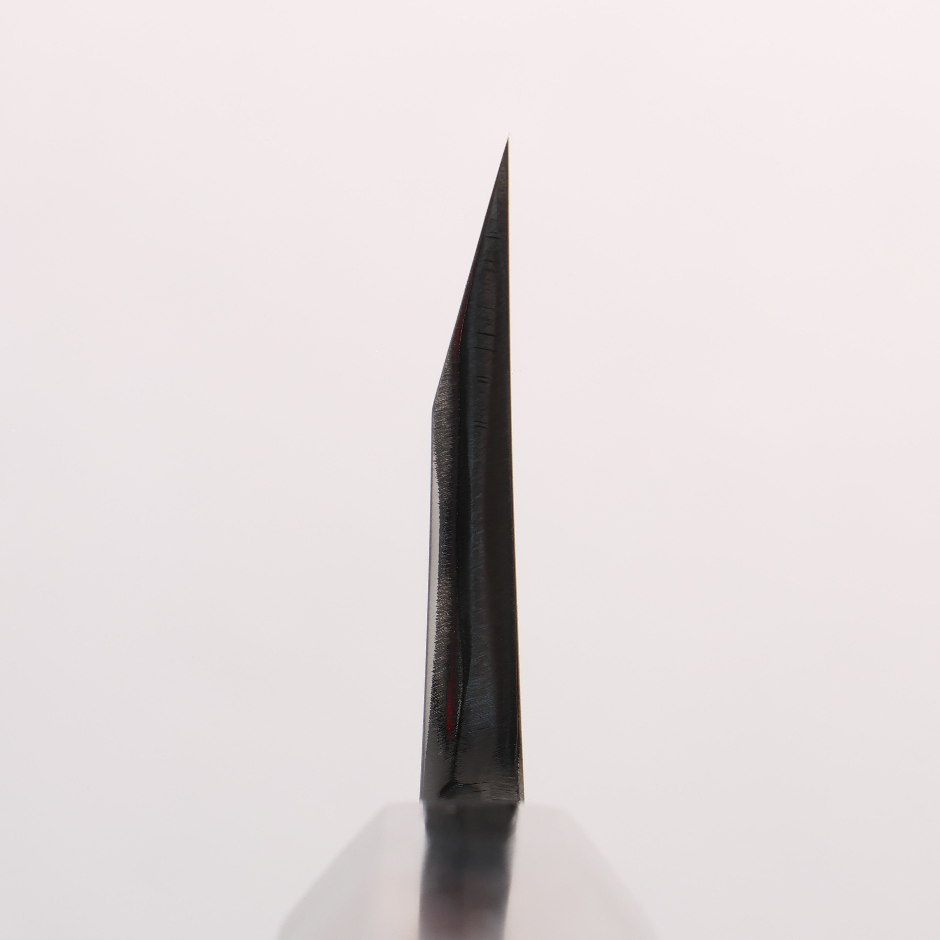 Minamoto Akitada White Steel No.2 Aideba 180mm Ebony Wood (ferrule: Black Water Buffalo Horn) Handle - Japanny - Best Japanese Knife