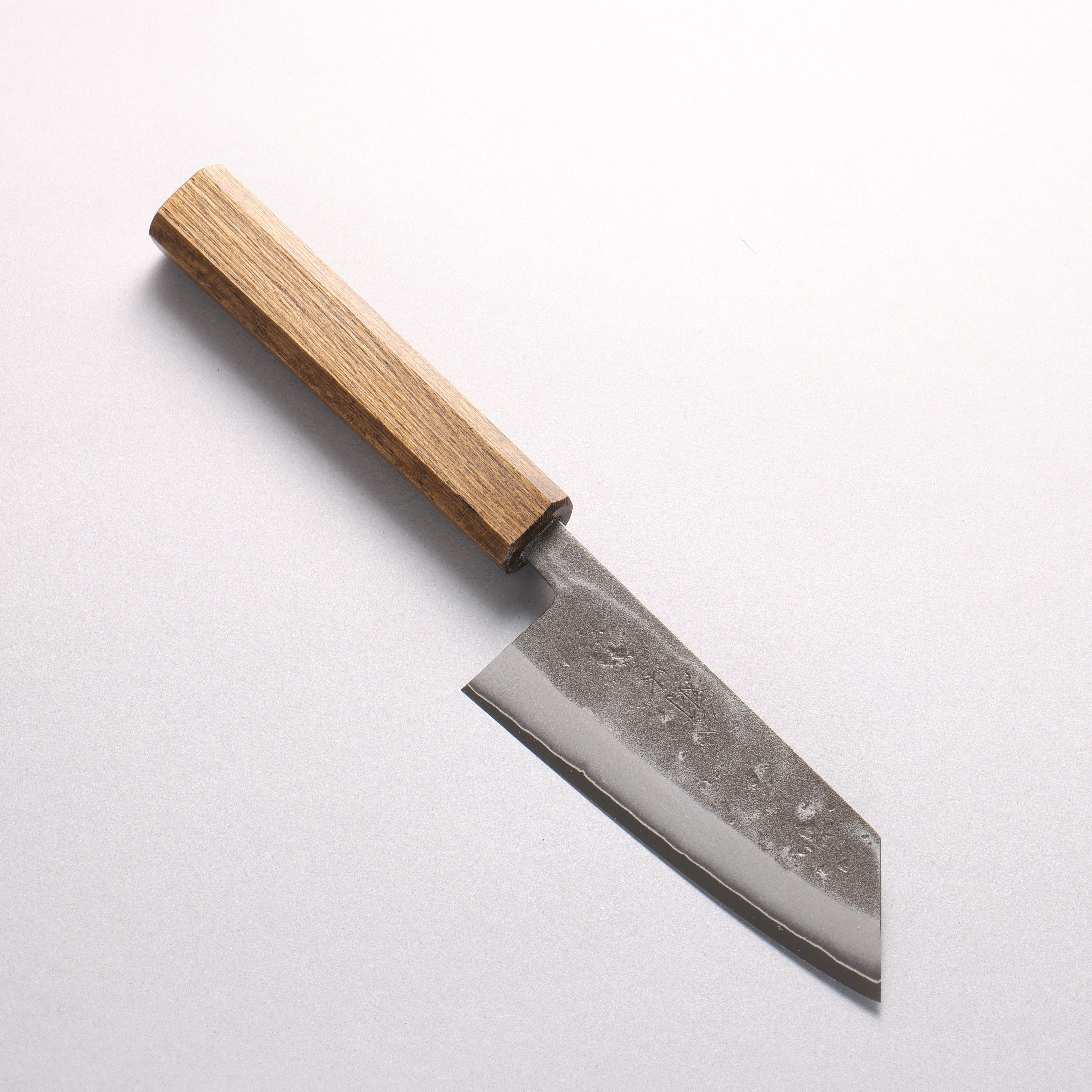Oul SLD Nashiji Small Bunka 125mm Oak (Enkoku / Smoky black) Handle