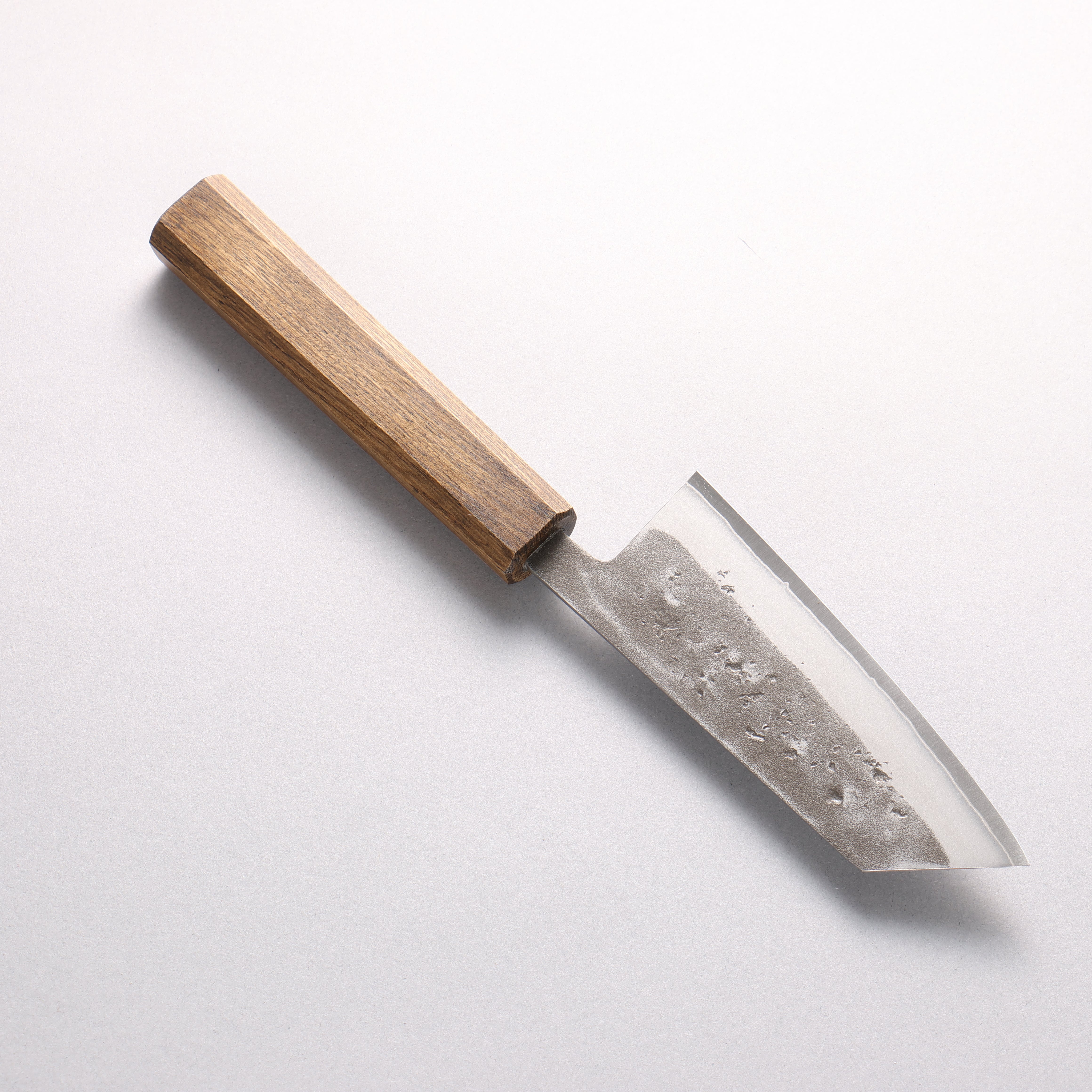Oul SLD Nashiji Small Bunka 125mm Oak (Enkoku / Smoky black) Handle