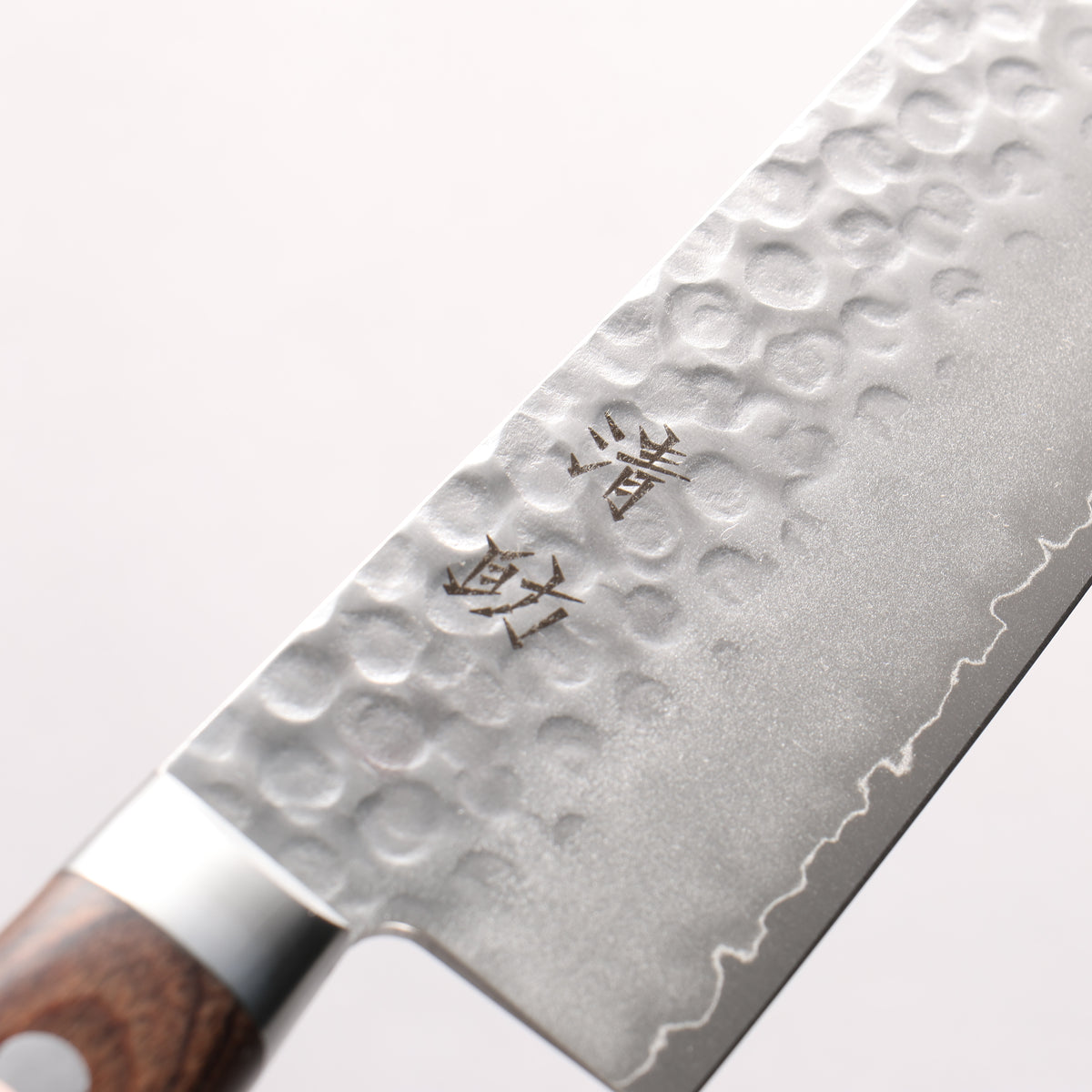 Seisuke VG10 Hammered Gyuto 210mm Zebrawood Handle - Japanny - Best Japanese Knife