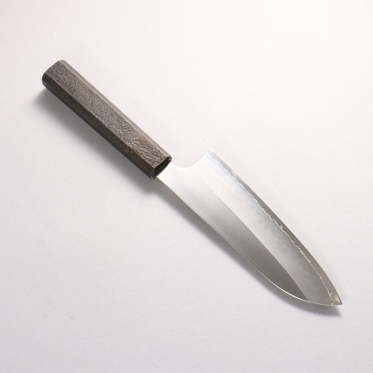 Hiroshi Suzuki ZDP189 Kasumitogi Santoku 165mm Black Lacquered Handle
